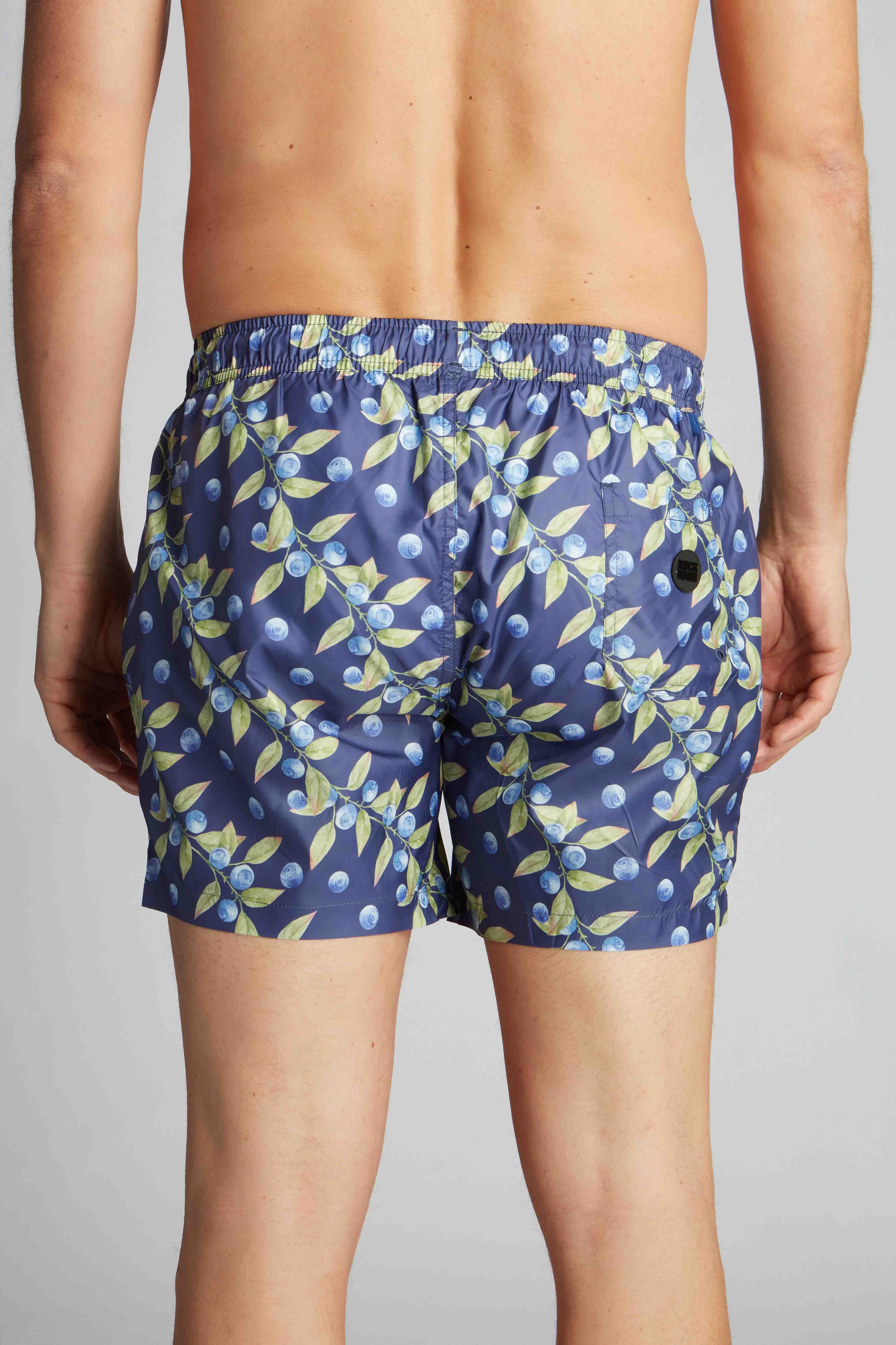 Blau Mann Badeshorts