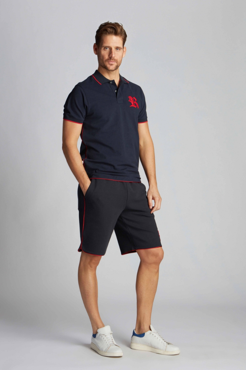 Blu Navy Uomo Shorts