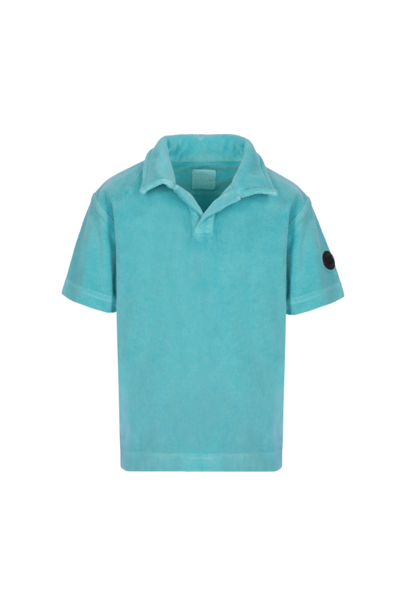 Viridian Turquoise Junior Polo T-shirt  Jr