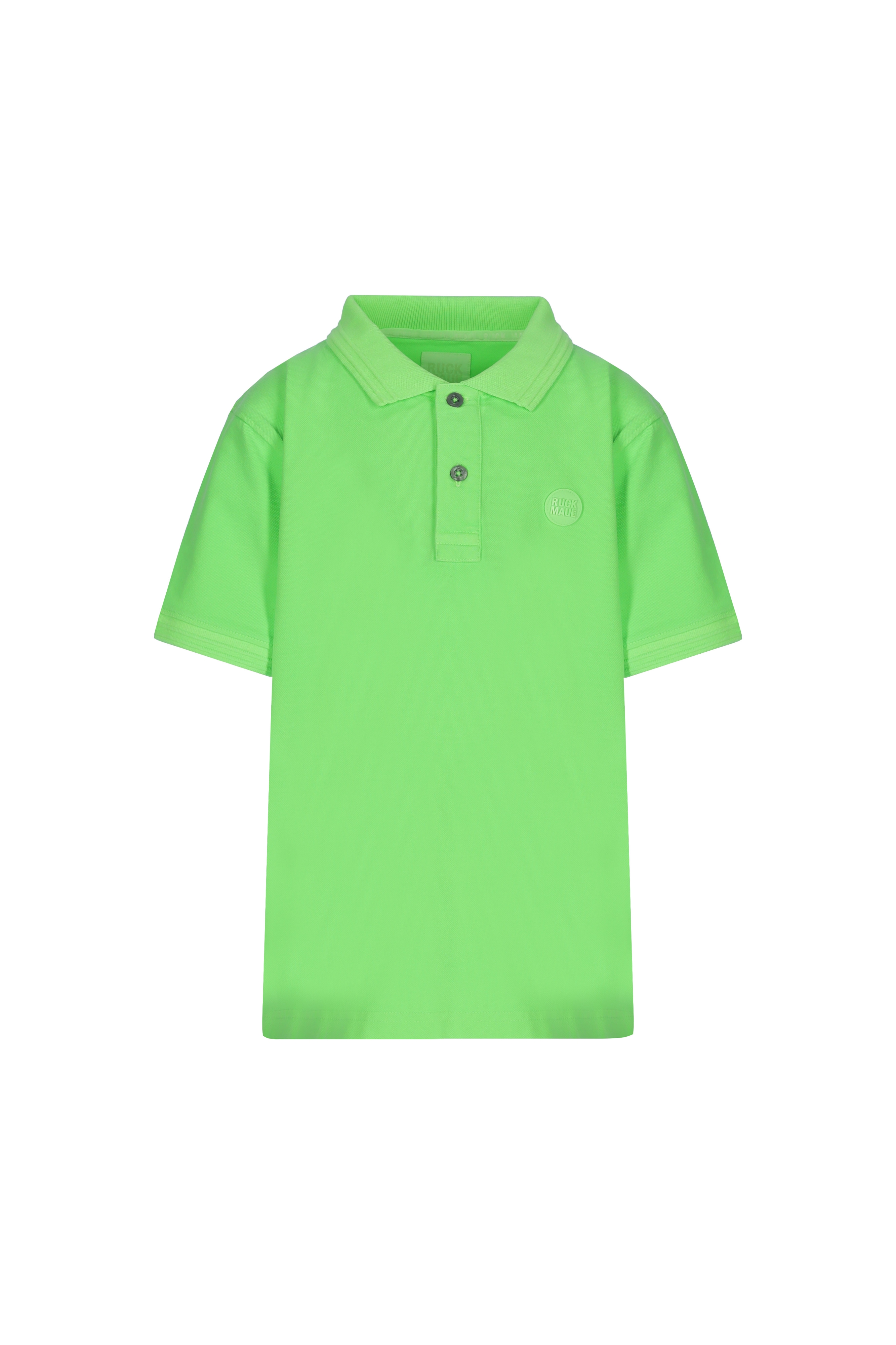 Neon Yeşil Çocuk Polo Tişört