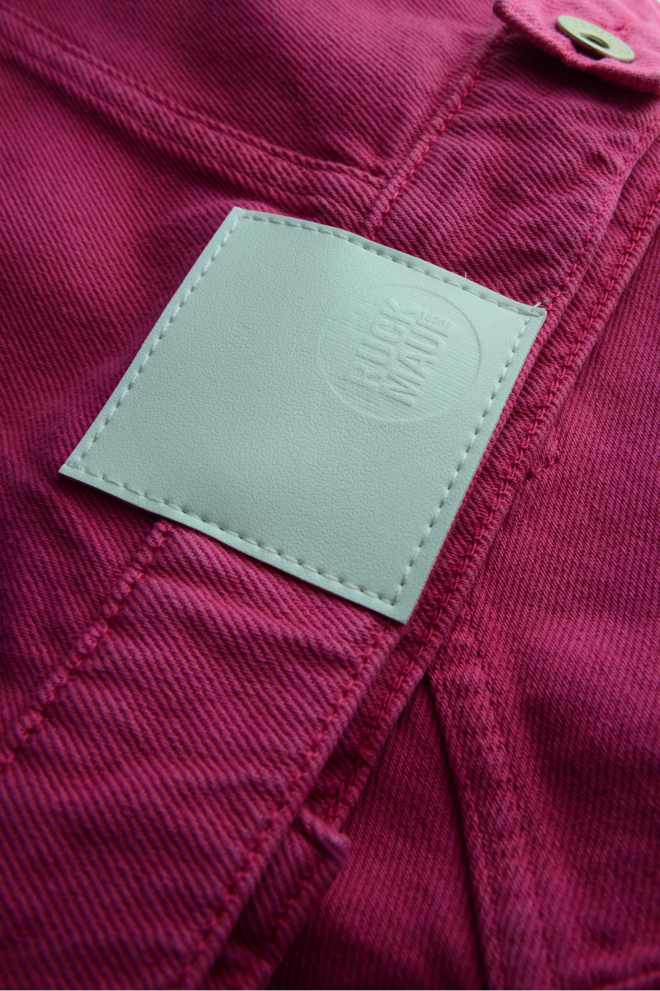 Fuchsıa Woman Denim Jacket 