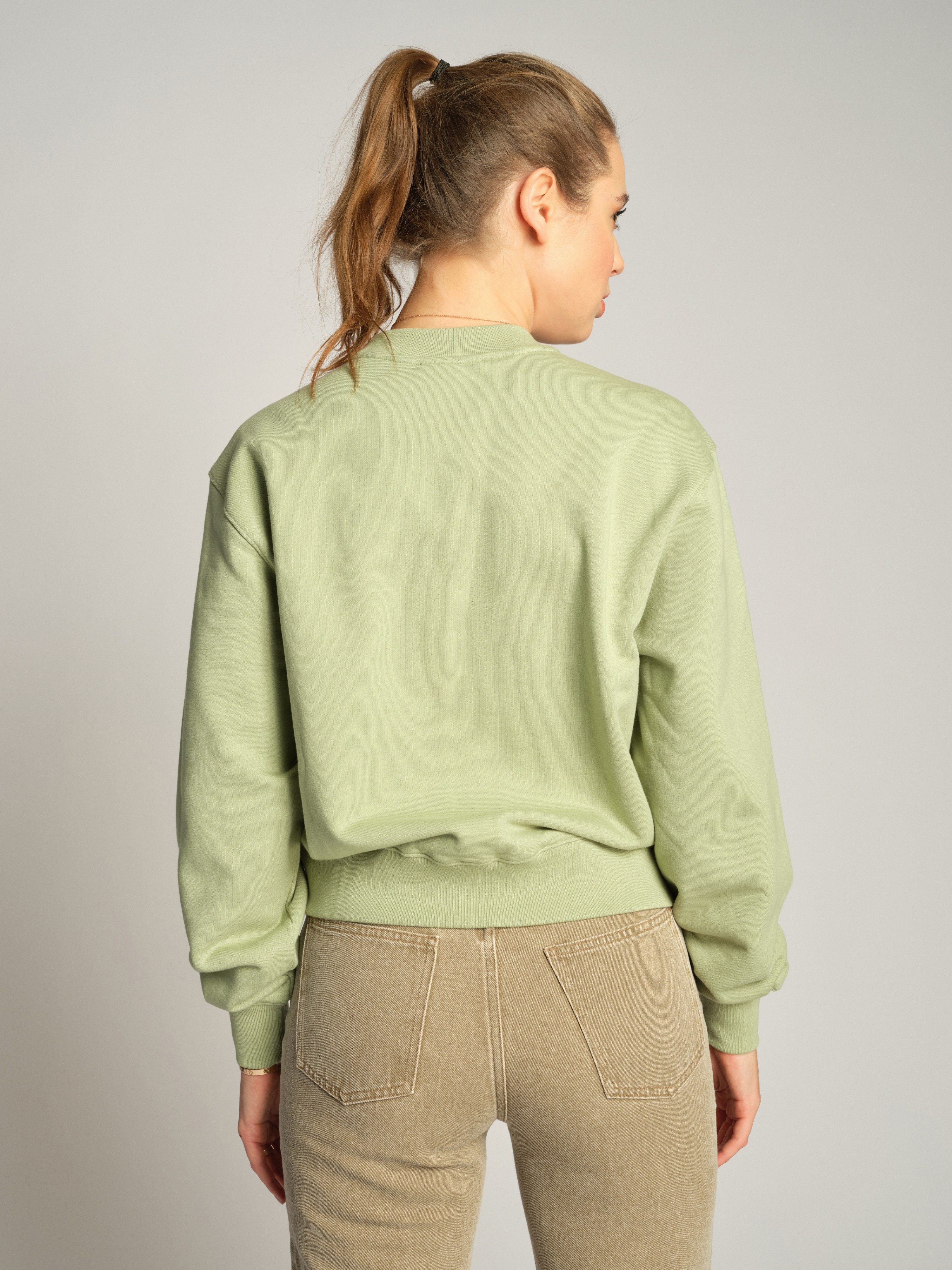 Verde Donna Pantaloni