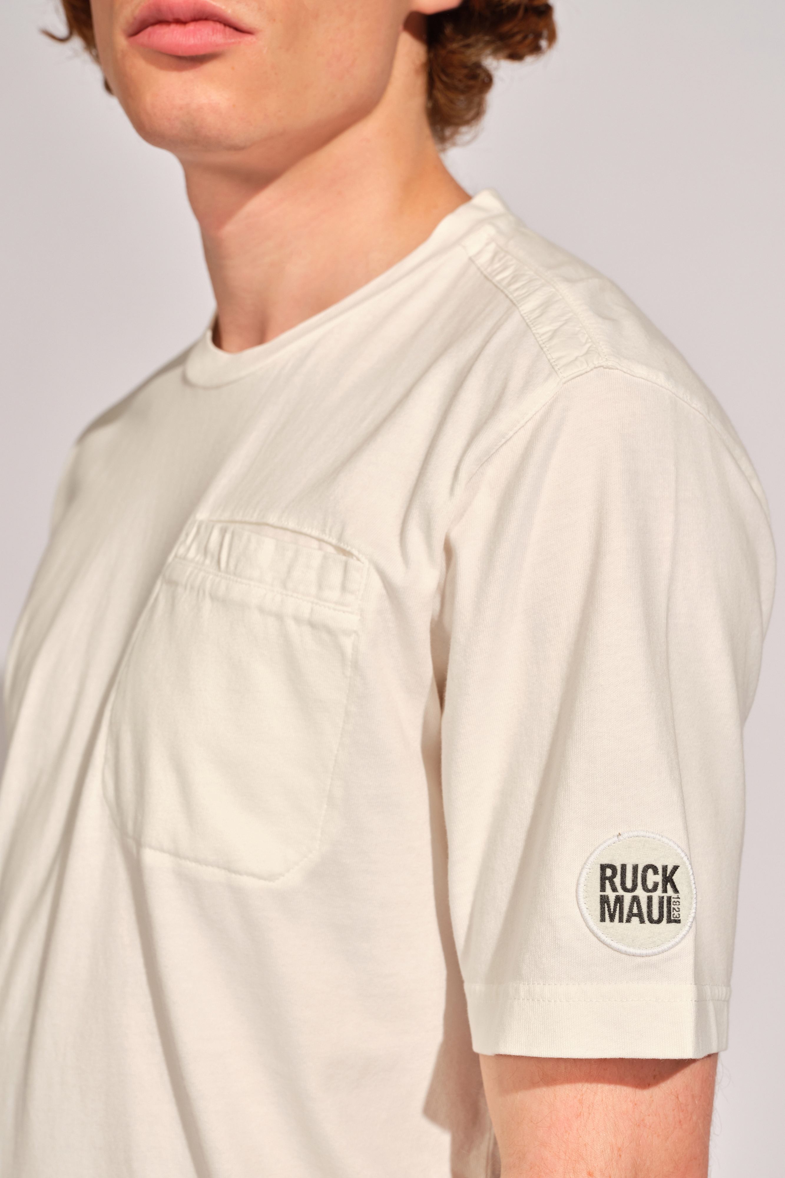 Dunkelblond Mann T-shirt