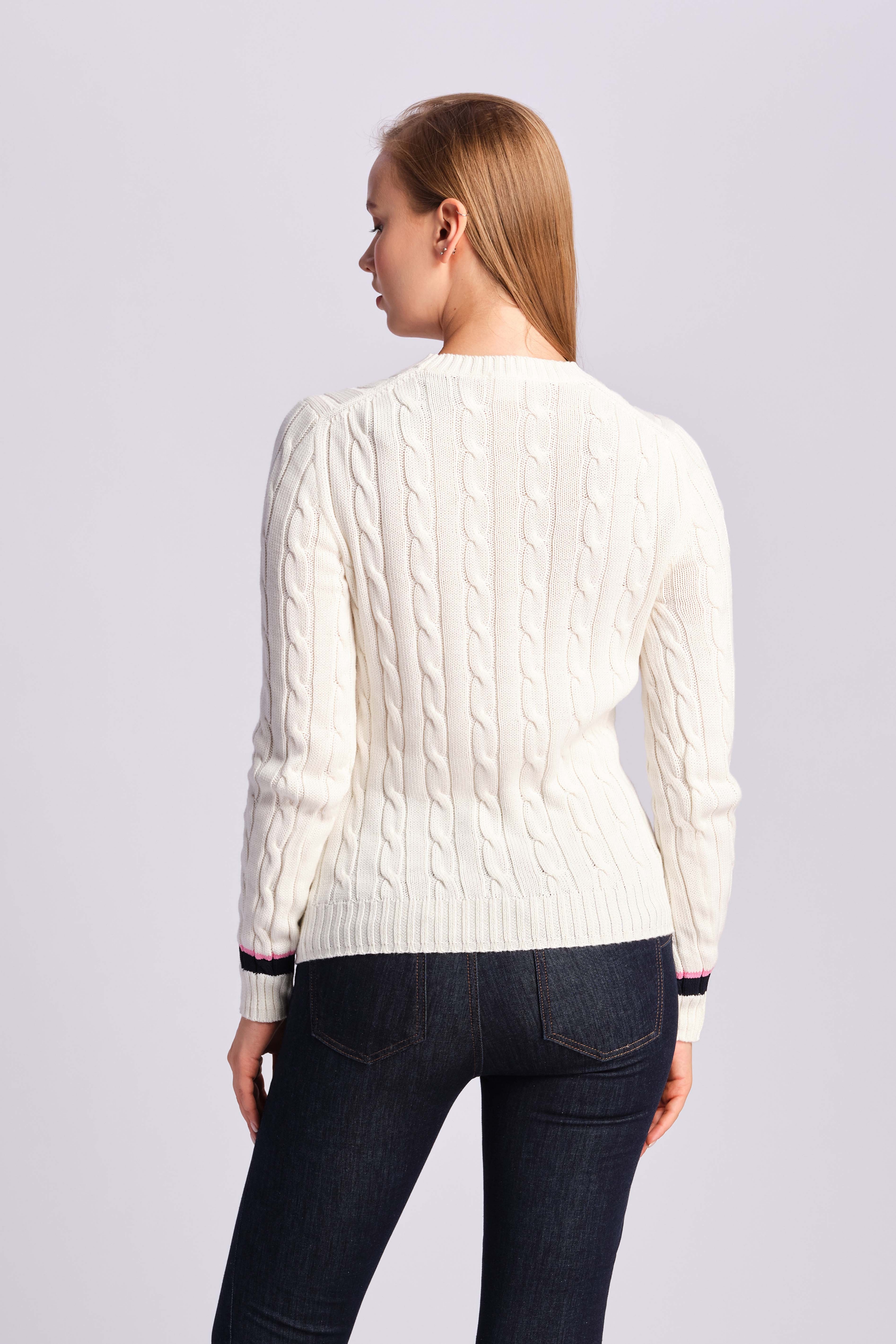 Dunkelblond Frau Pullover