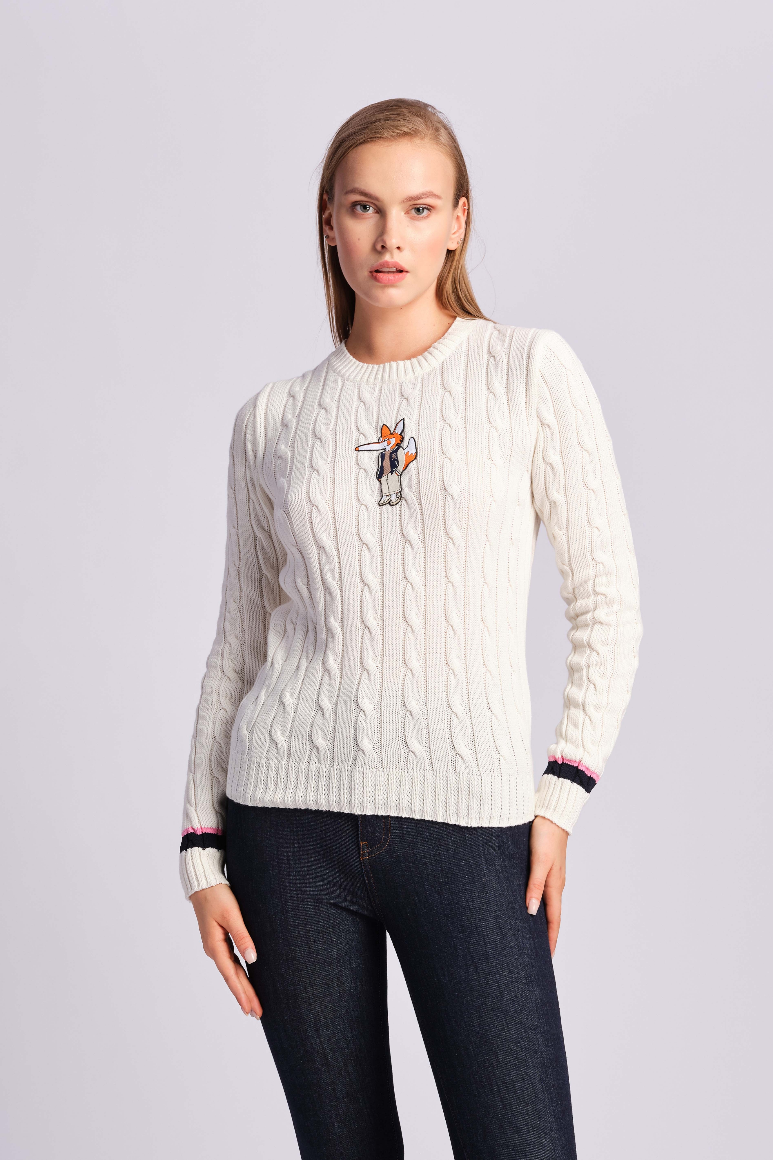 Ecru Donna Pullover