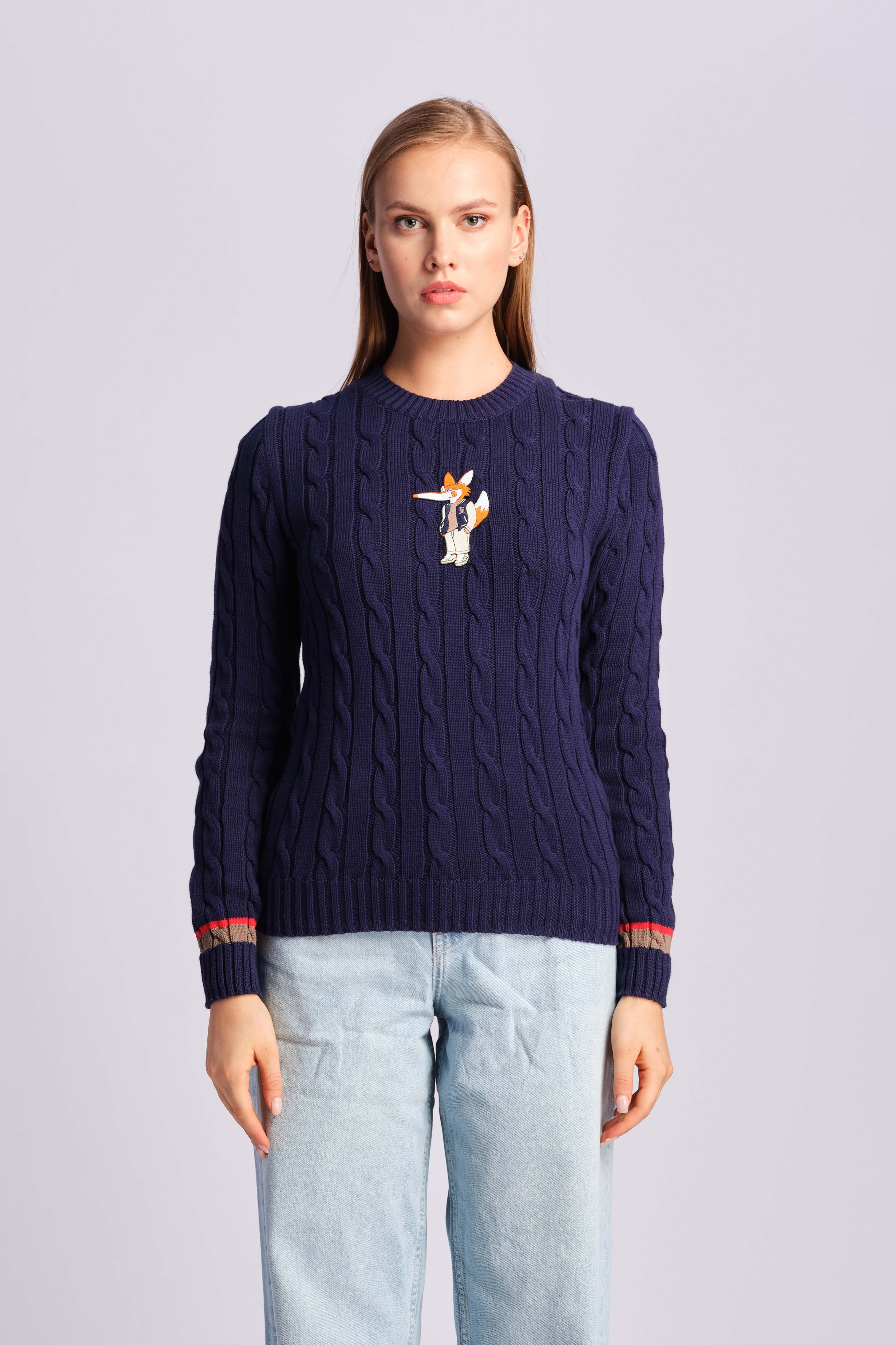 Blu Navy Donna Pullover