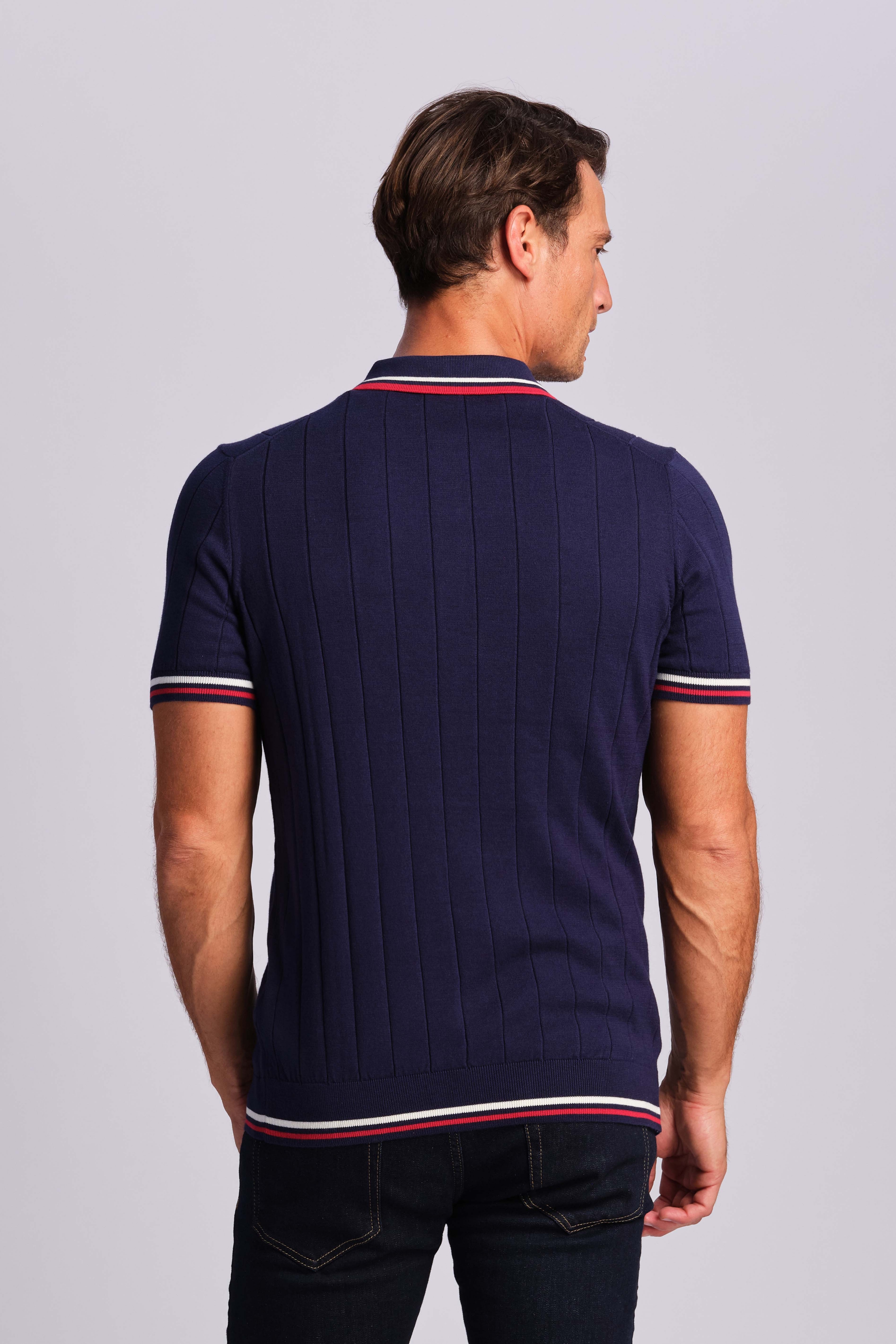 Blu Navy Uomo Polo