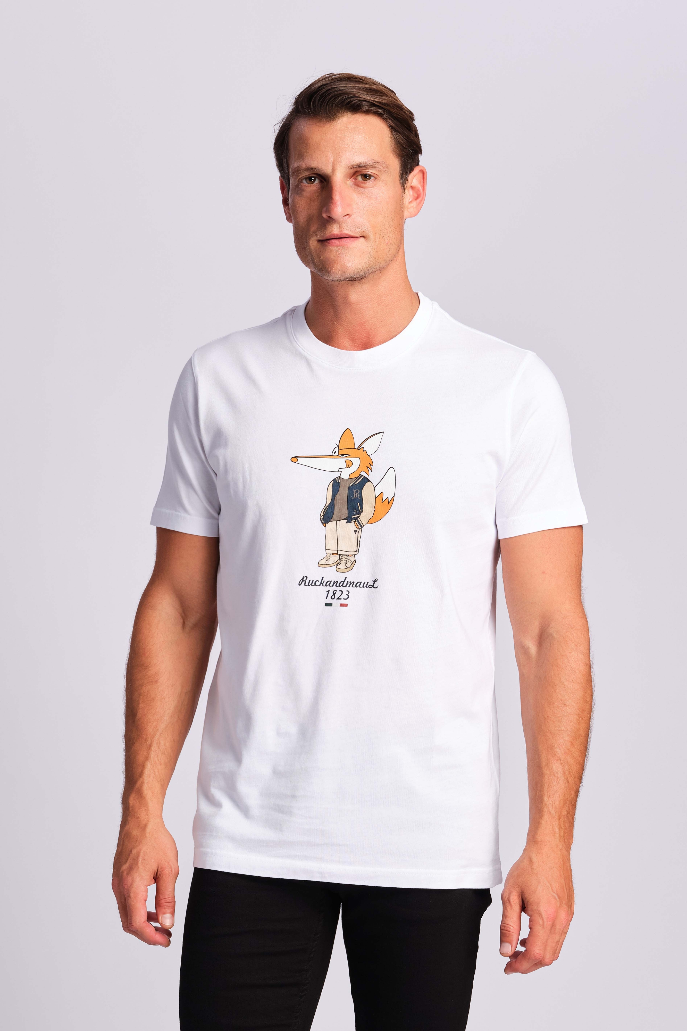 Whıte Men T-shirt 