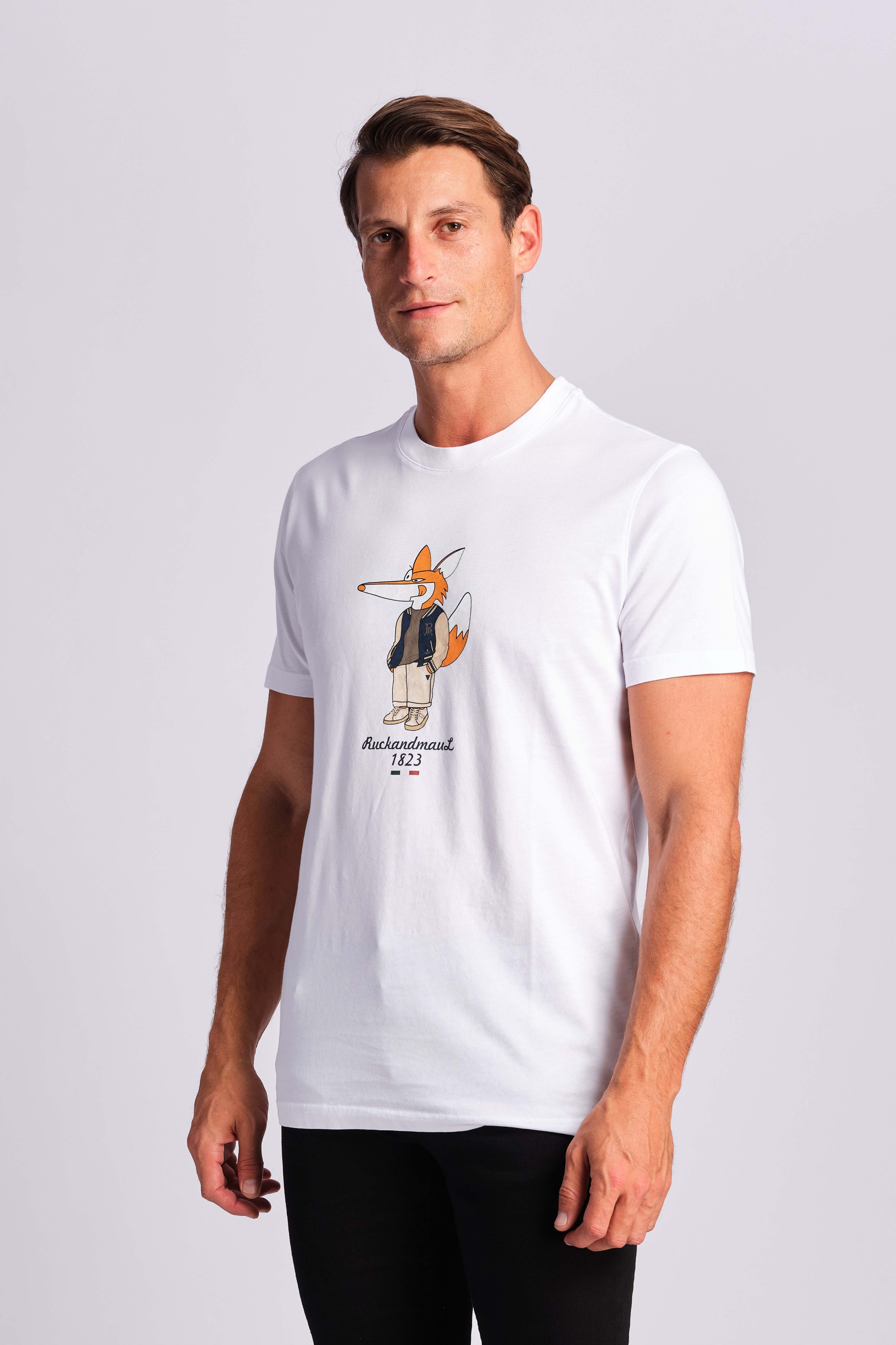 Weiß Mann T-shirt