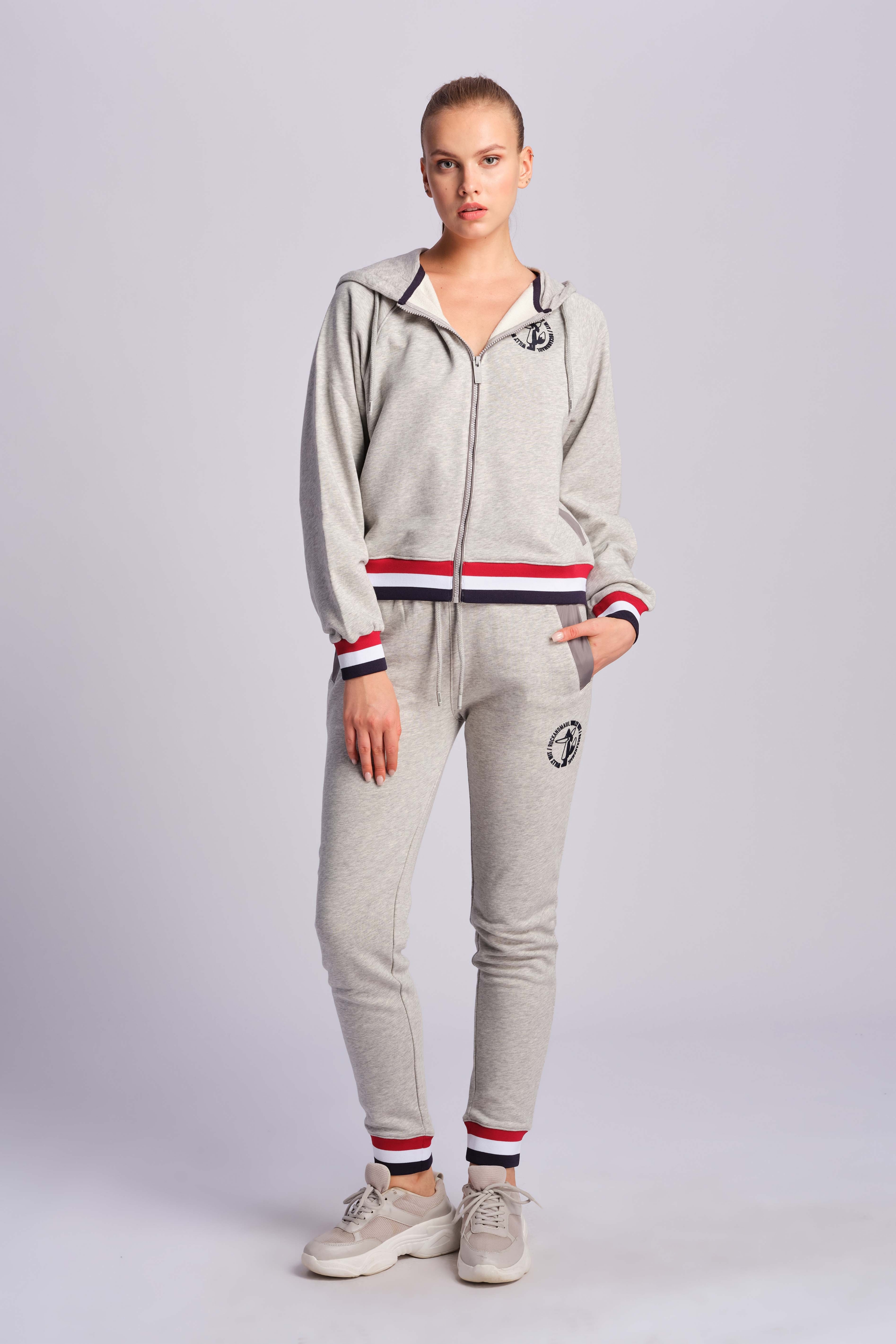 Stone Melange Woman Sweatpants 