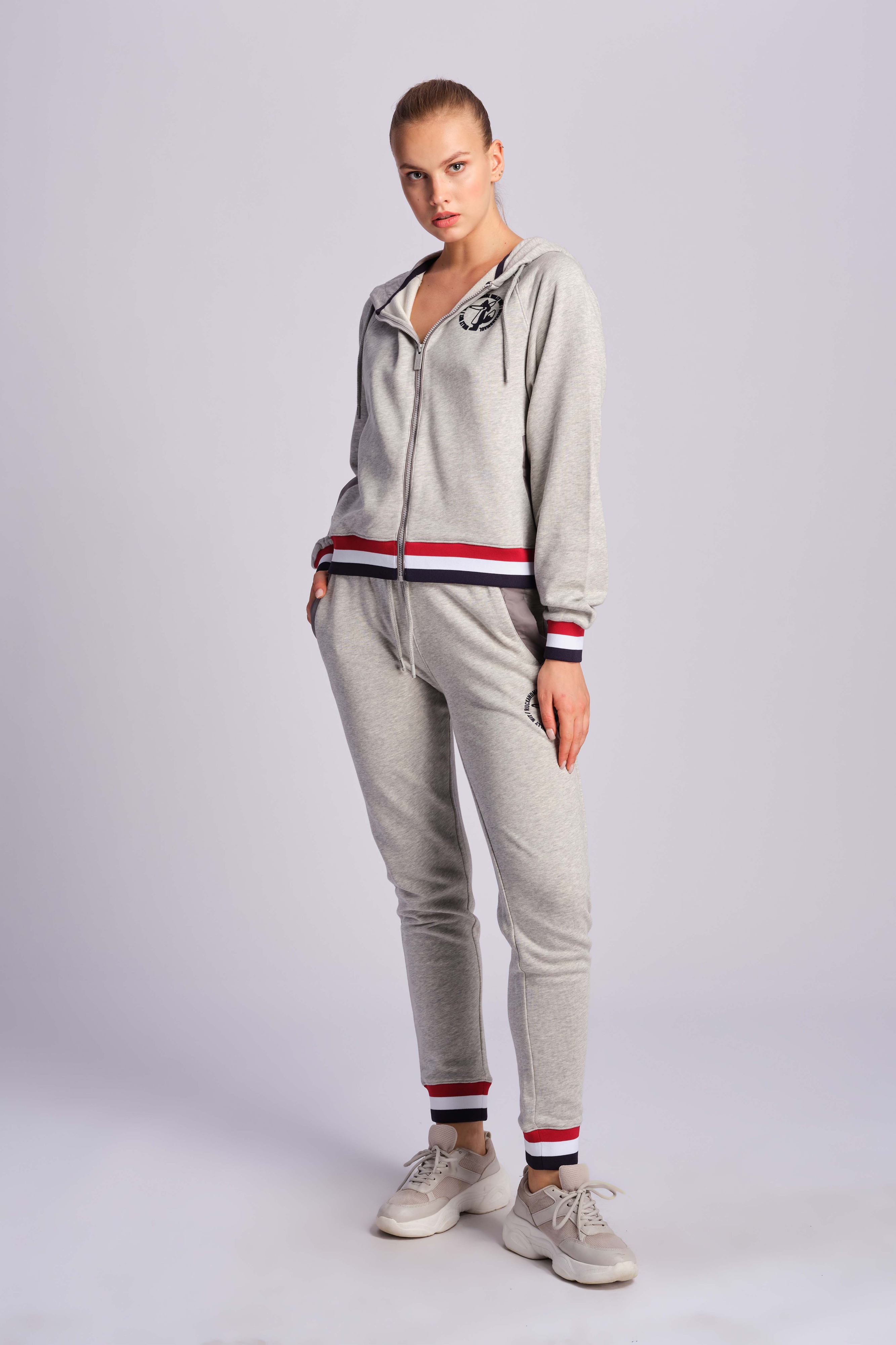 Stone Melange Woman Sweatpants 