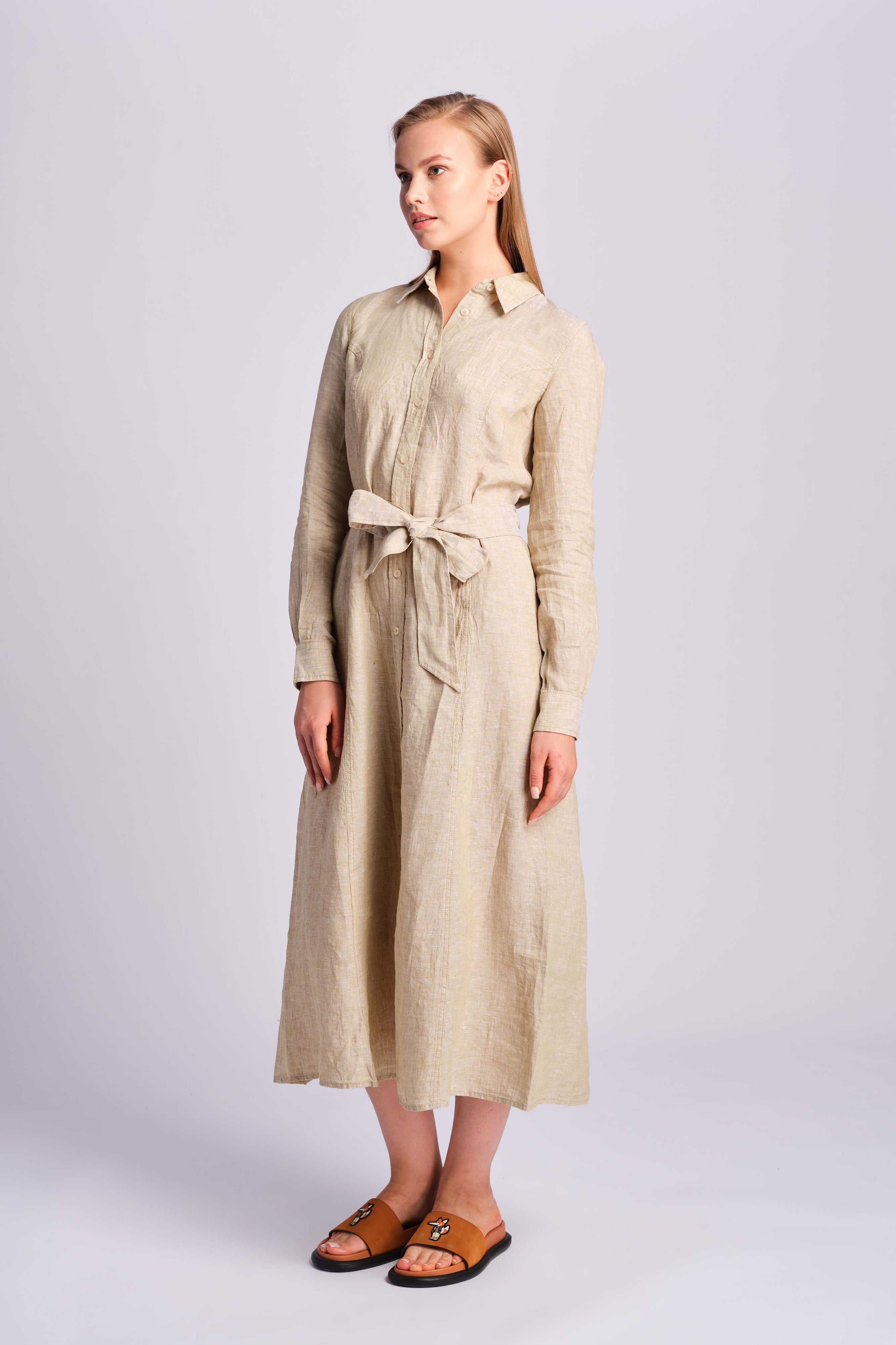 Pale Olive Women Dress 