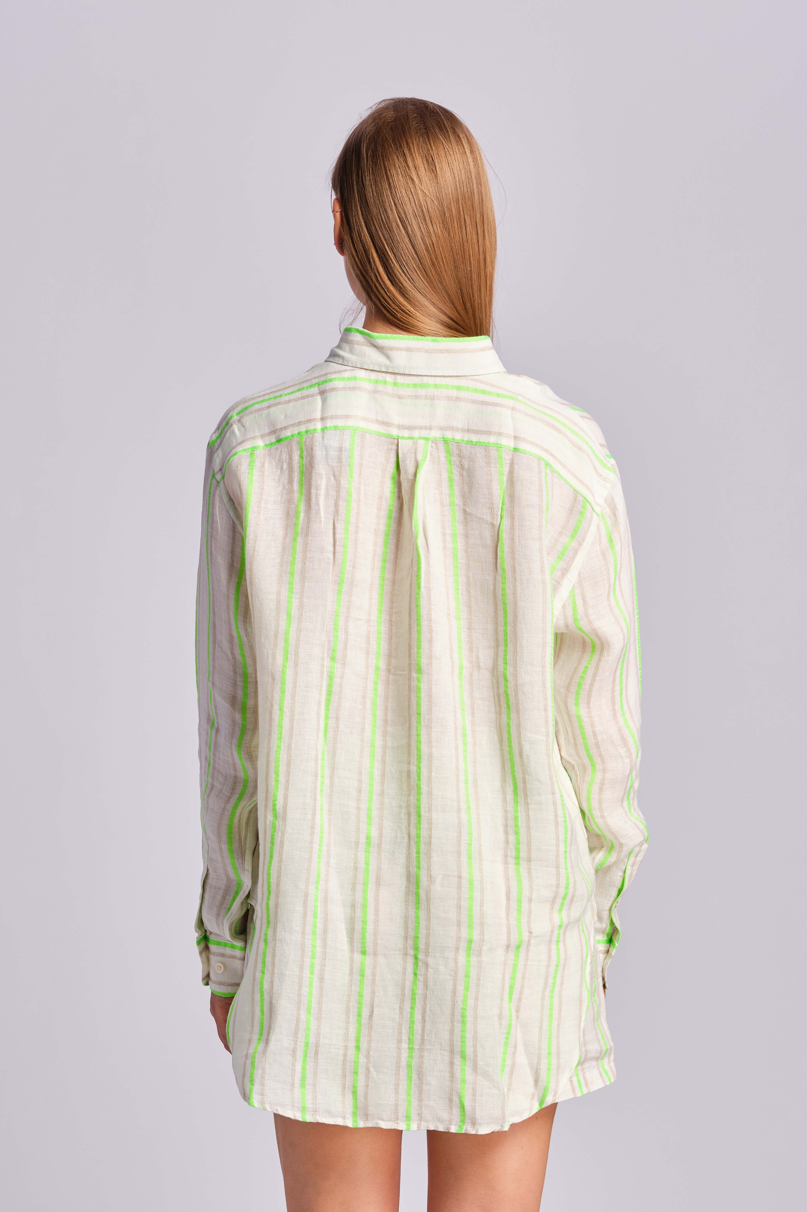 Classic Green Women Shirt 