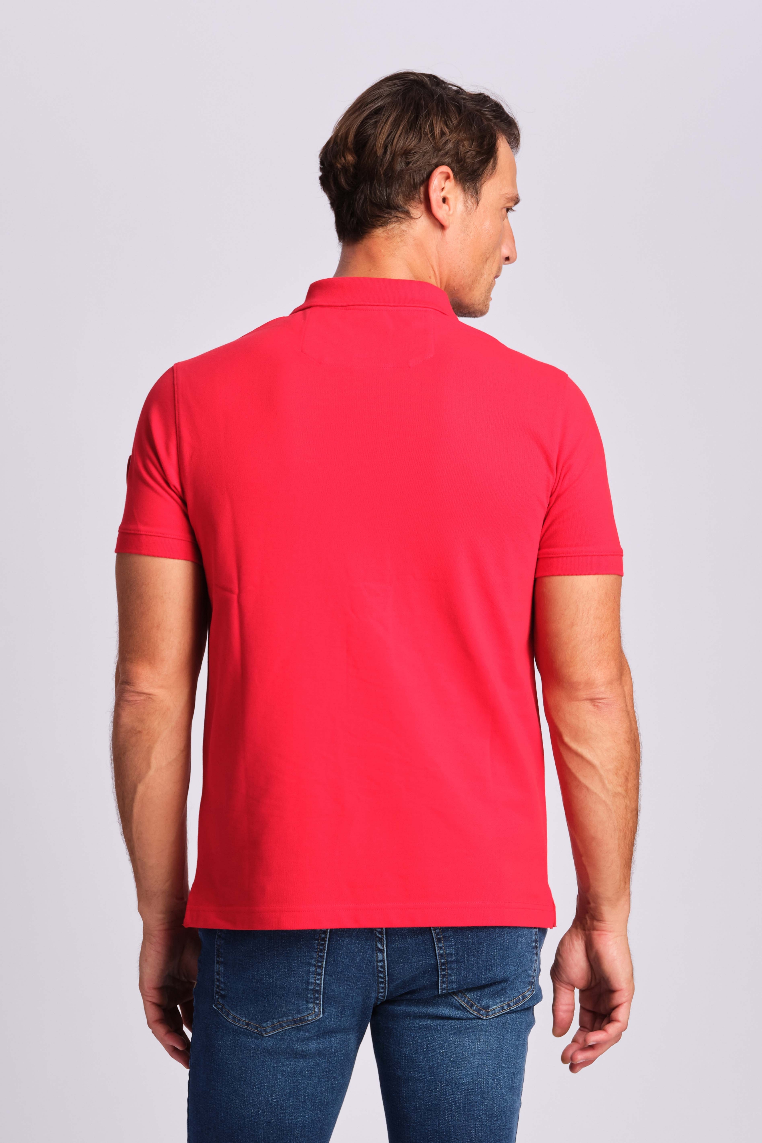 Rosso Uomo Polo