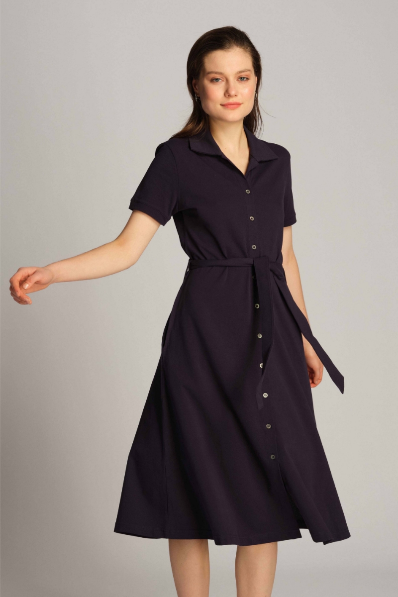 Navy Blue Women Dress 