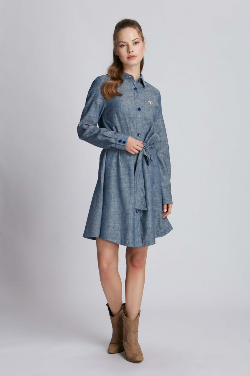 Sage Blue Women Dress 