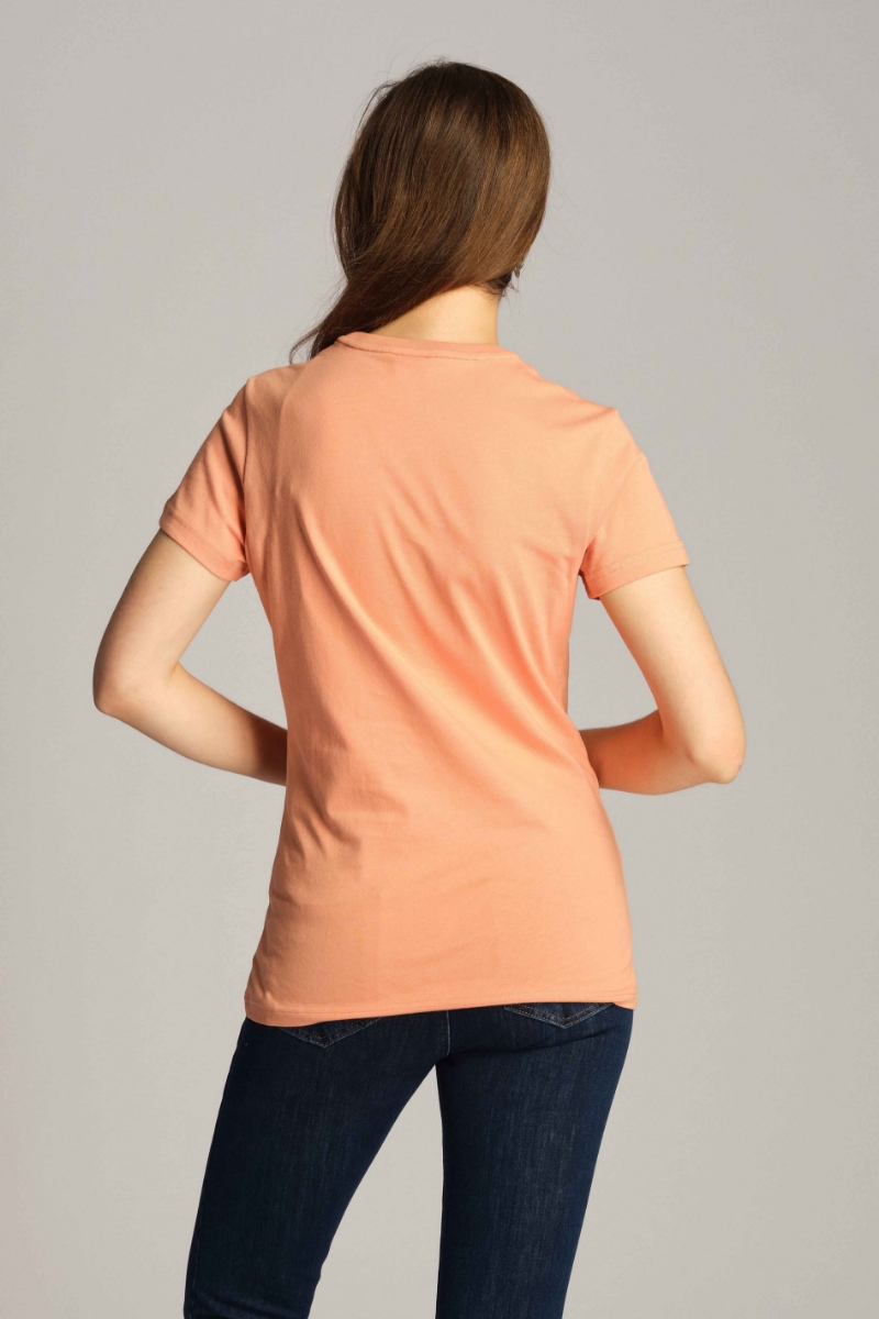 Orange Frau T-shirt