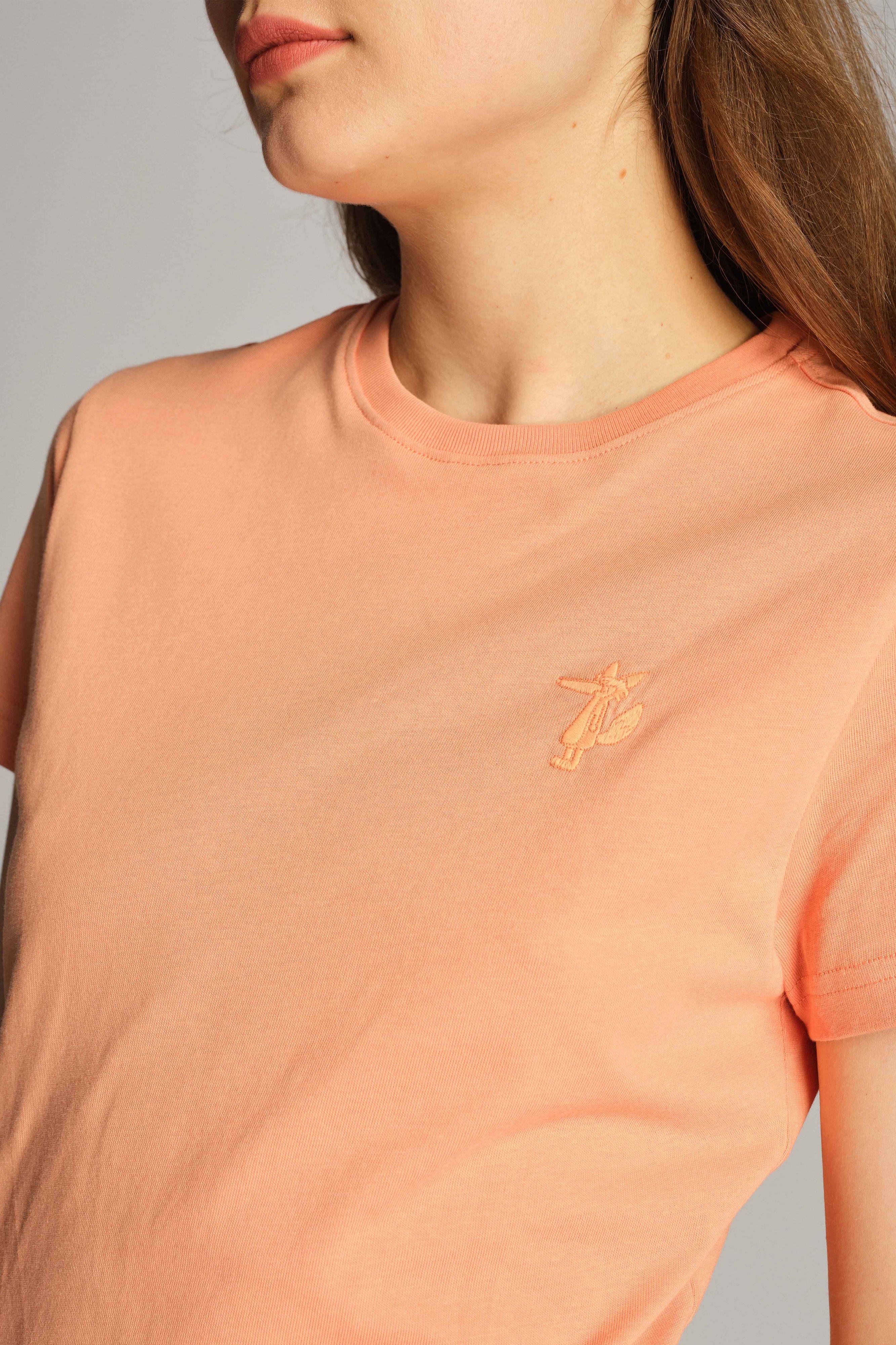 Orange Frau T-shirt