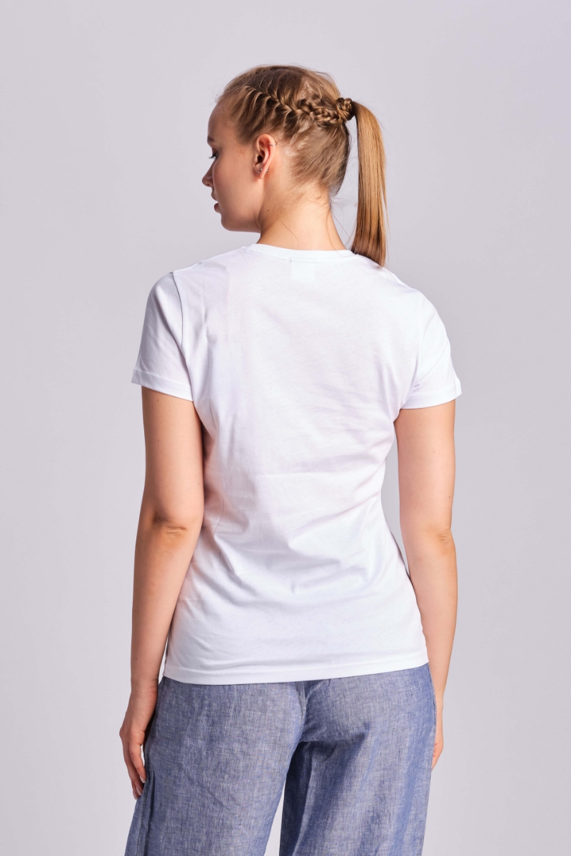 Whıte Women T-shirt 