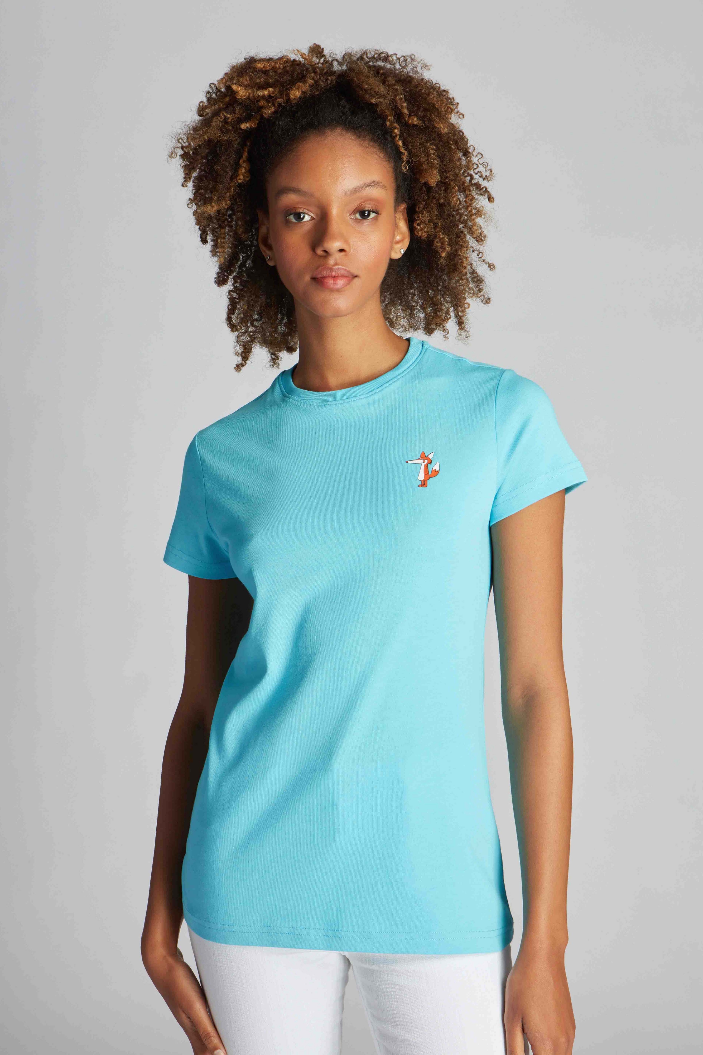 Blau Frau T-shirt