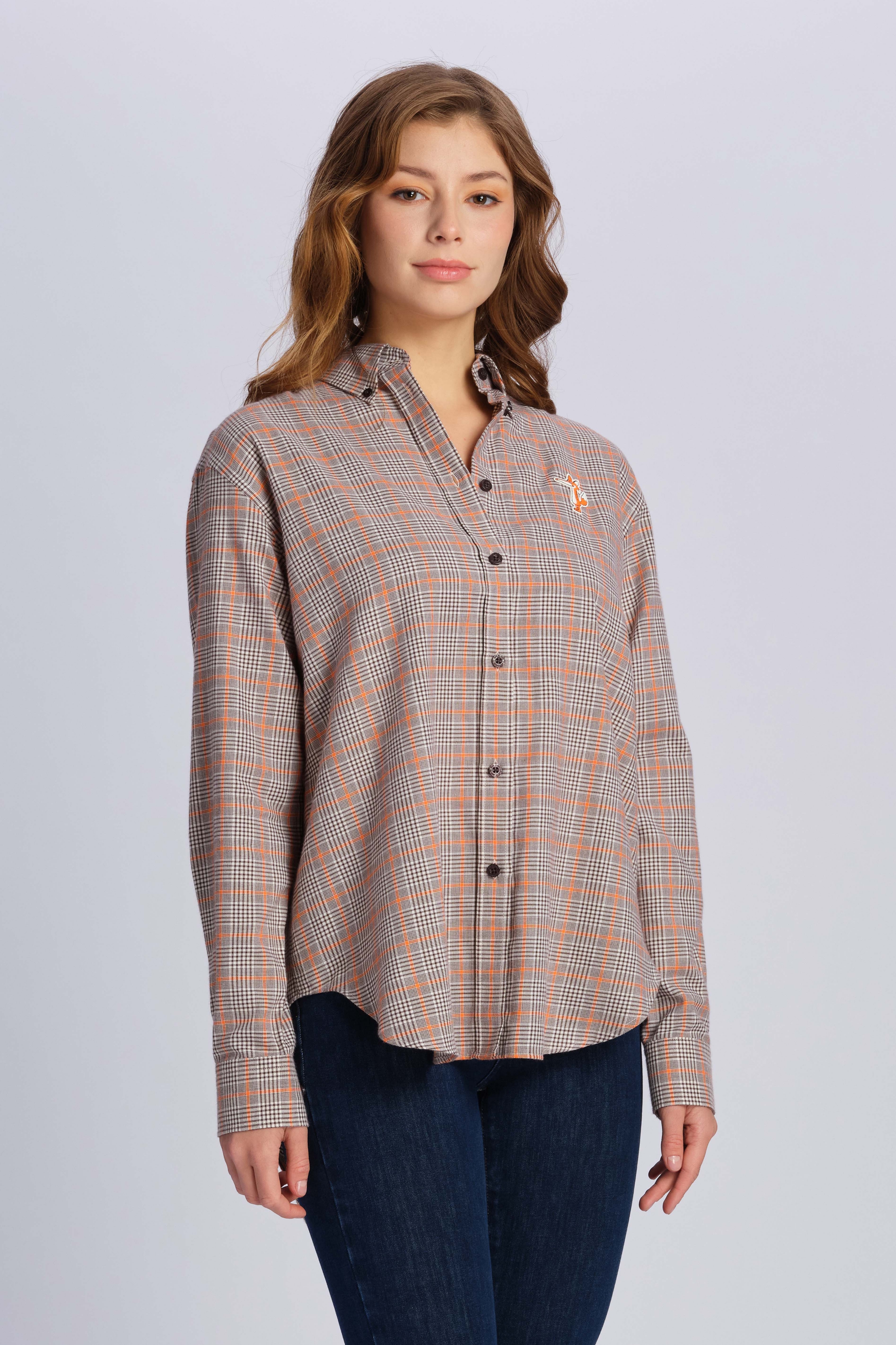 Ligt Taupe Women Shirt 