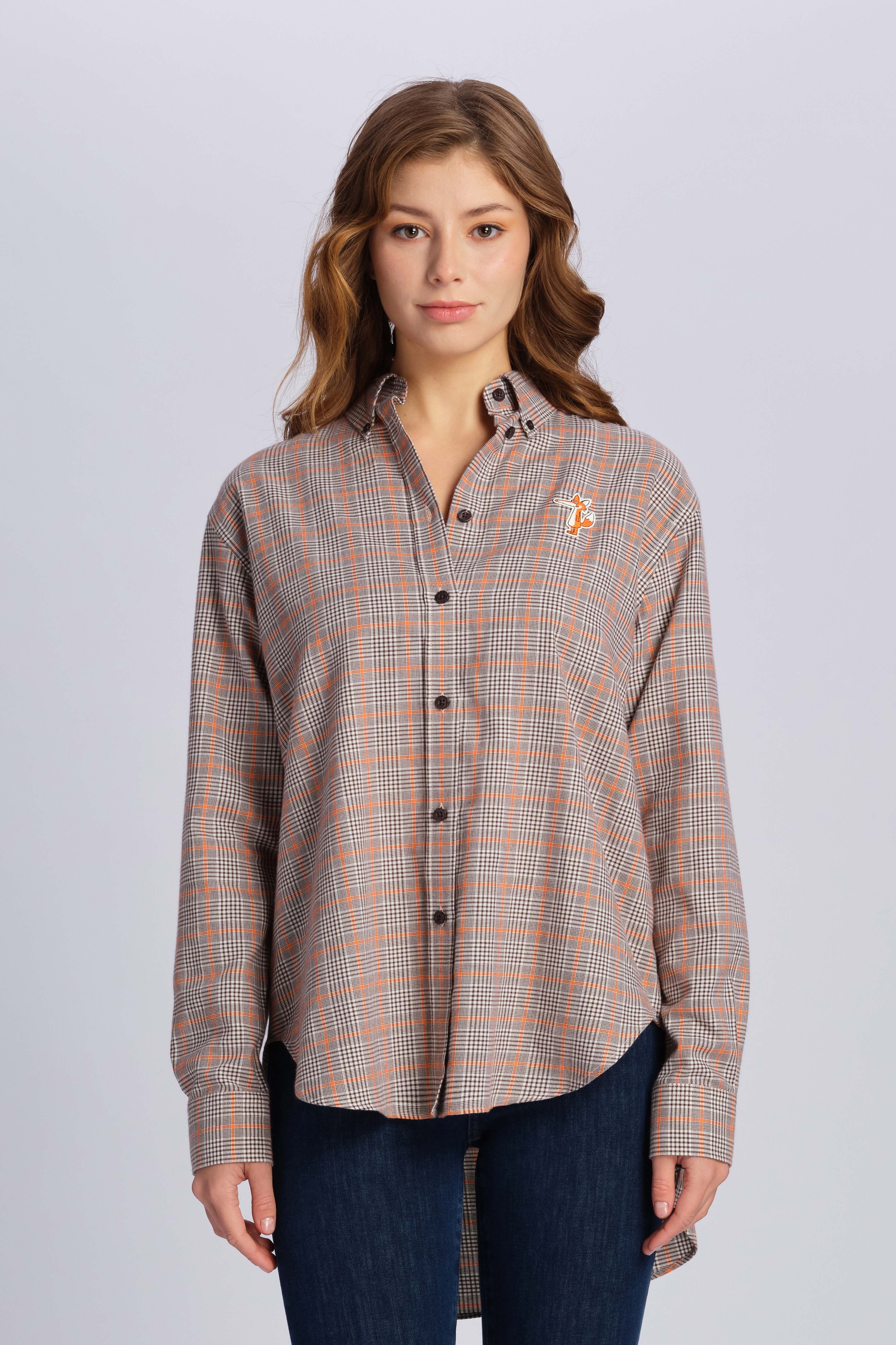 Ligt Taupe Women Shirt 