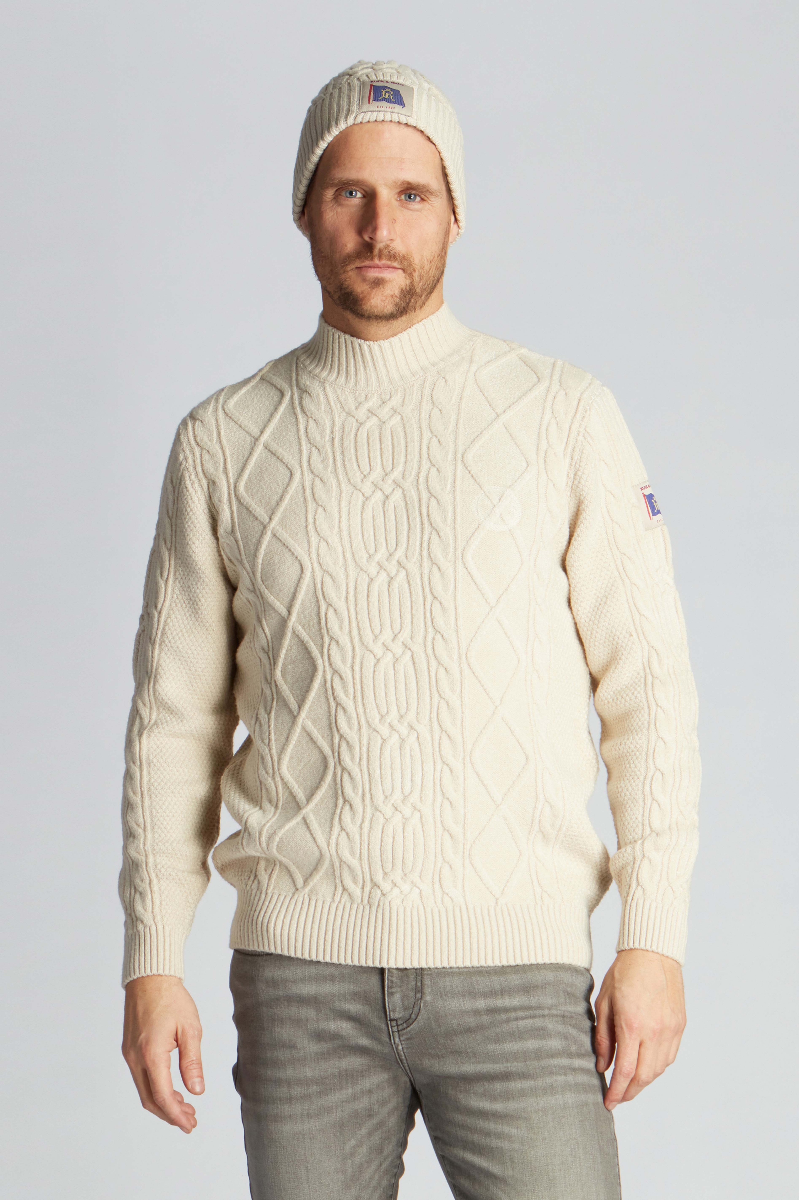 Dunkelblond Mann Pullover