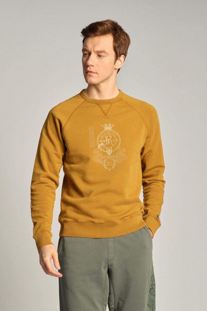 Braun Mann Sweatshirt