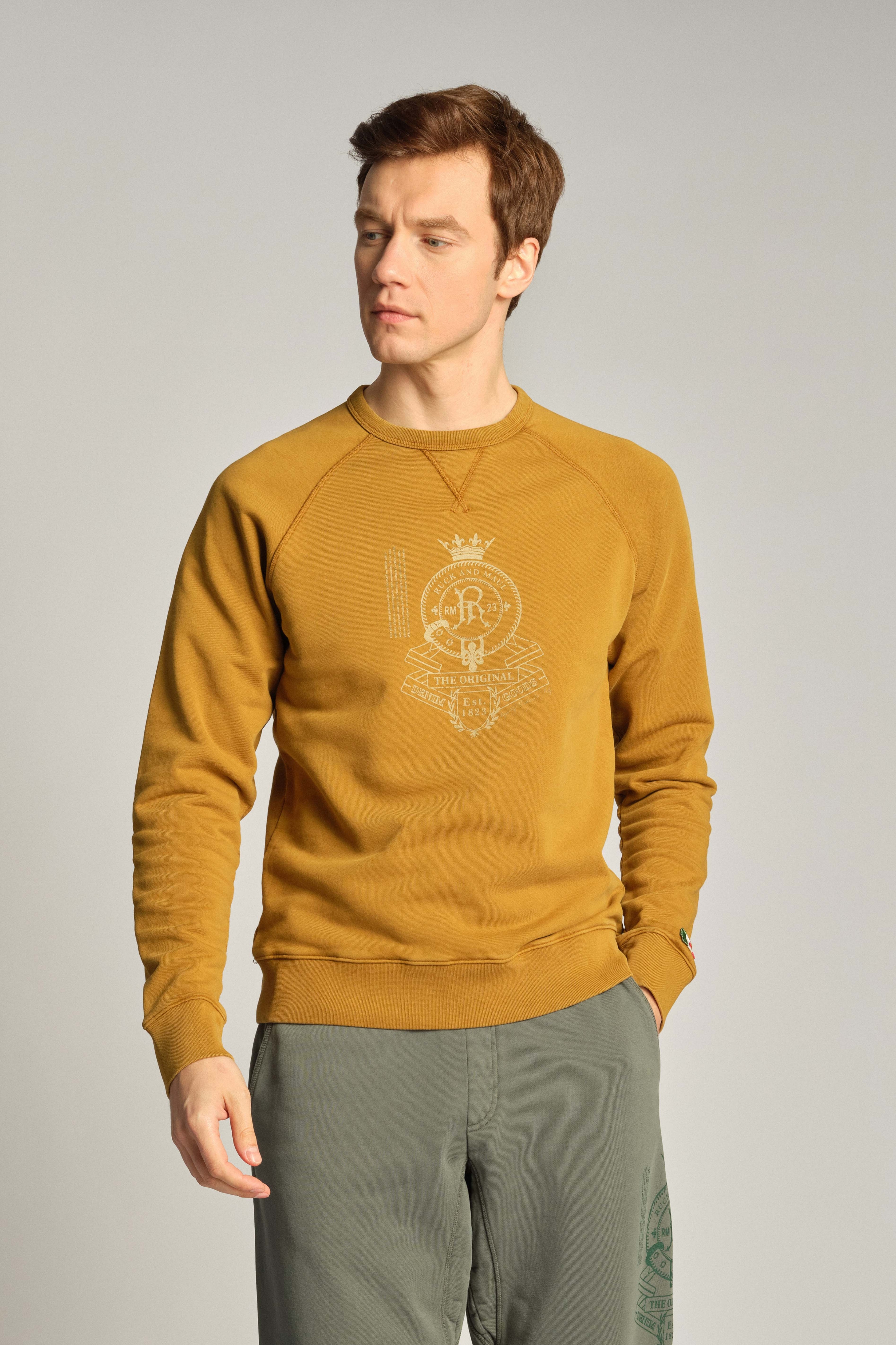 Kahverengi Erkek Sweatshirt