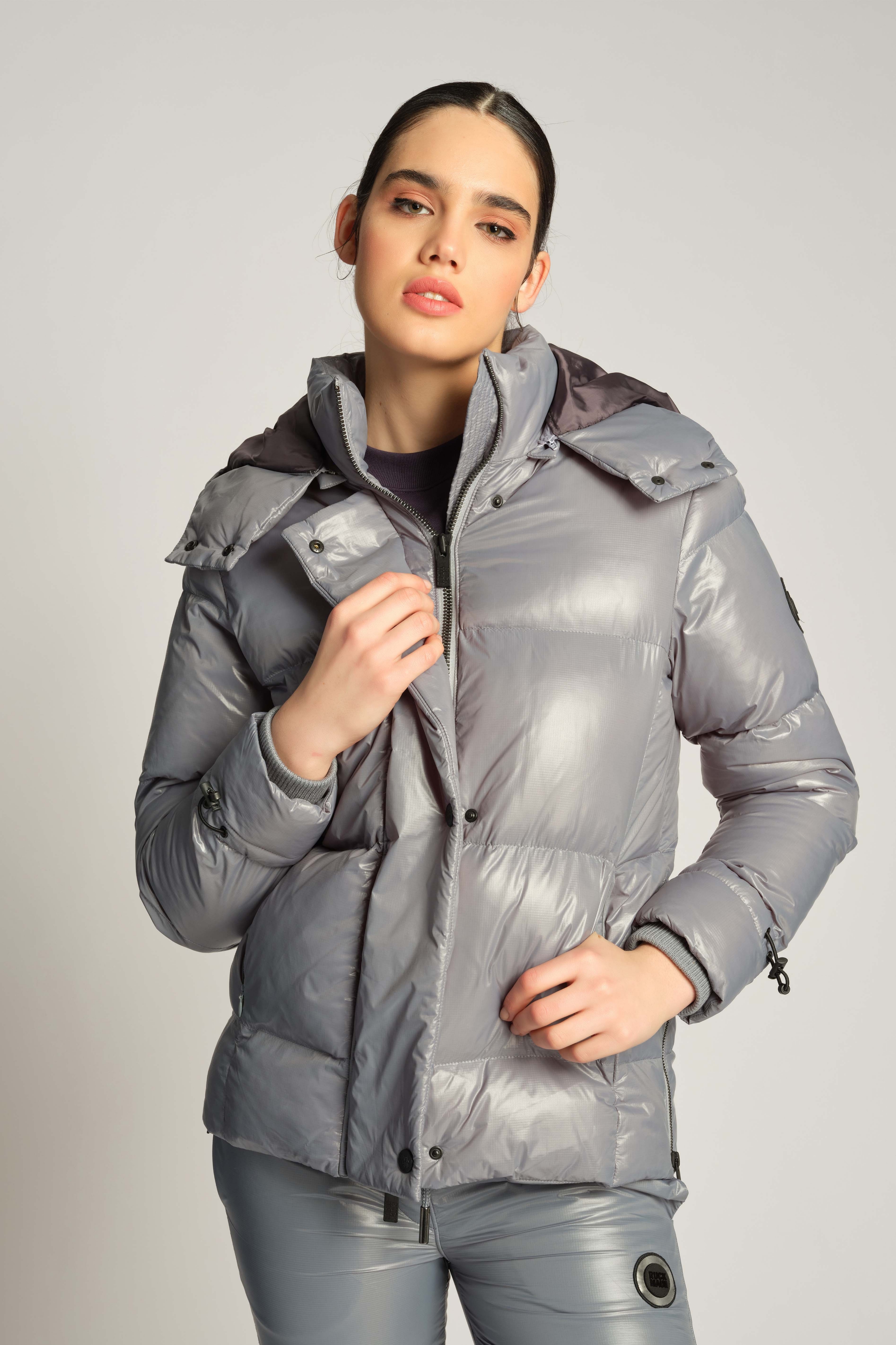 Blau Frau Outdoor-jacke