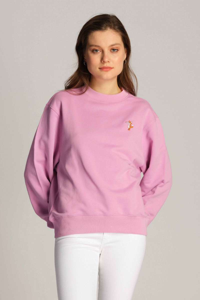 Violett Frau Sweatshirt