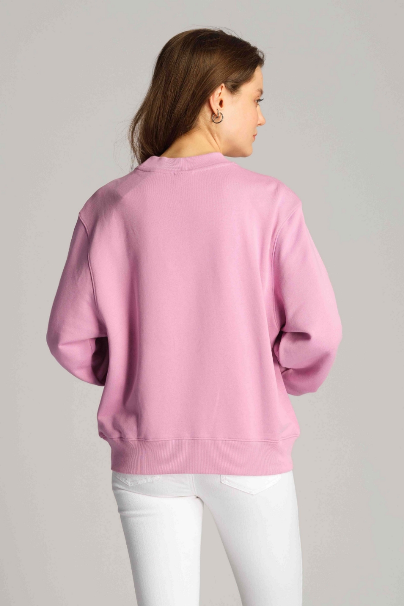 Violett Frau Sweatshirt