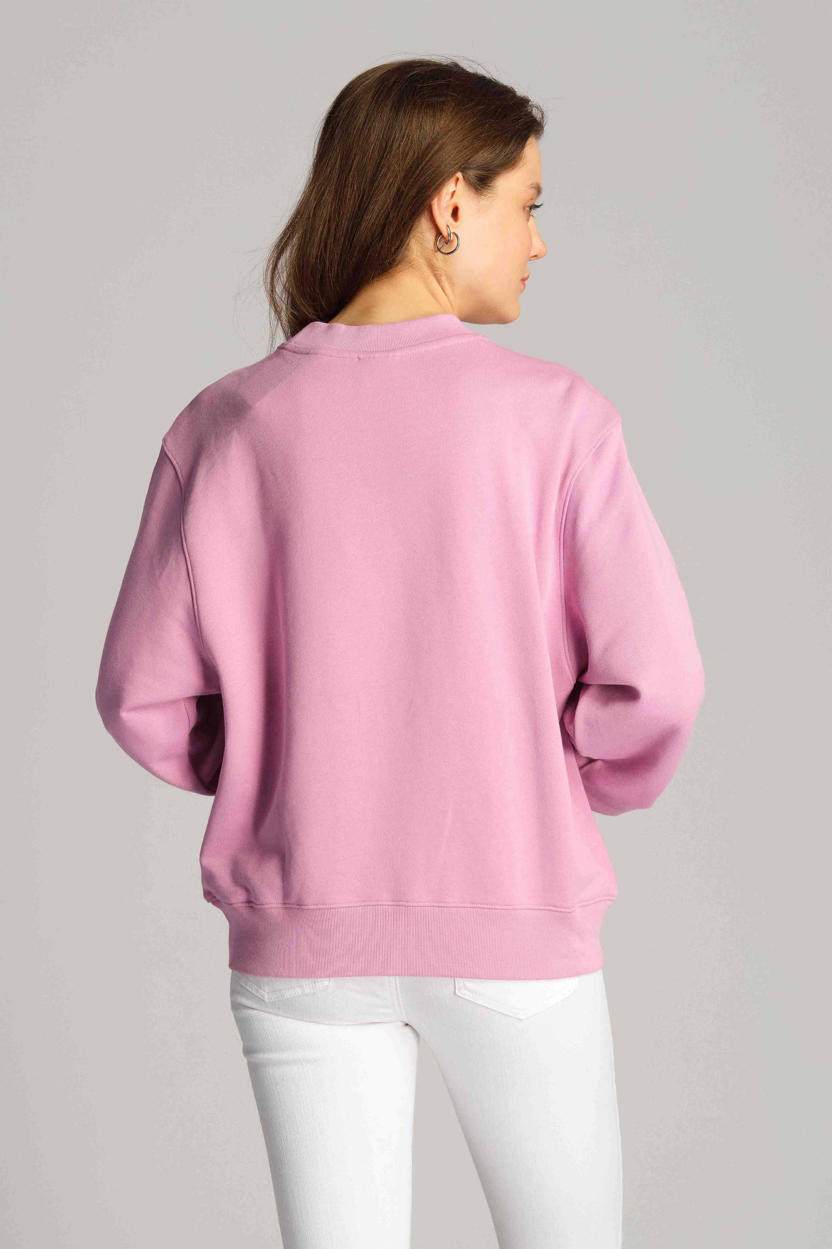 Violett Frau Sweatshirt