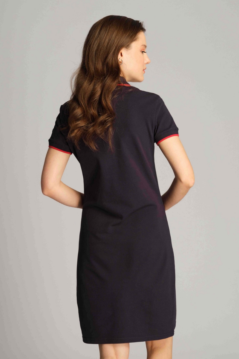 Navy Blue Women Dress 