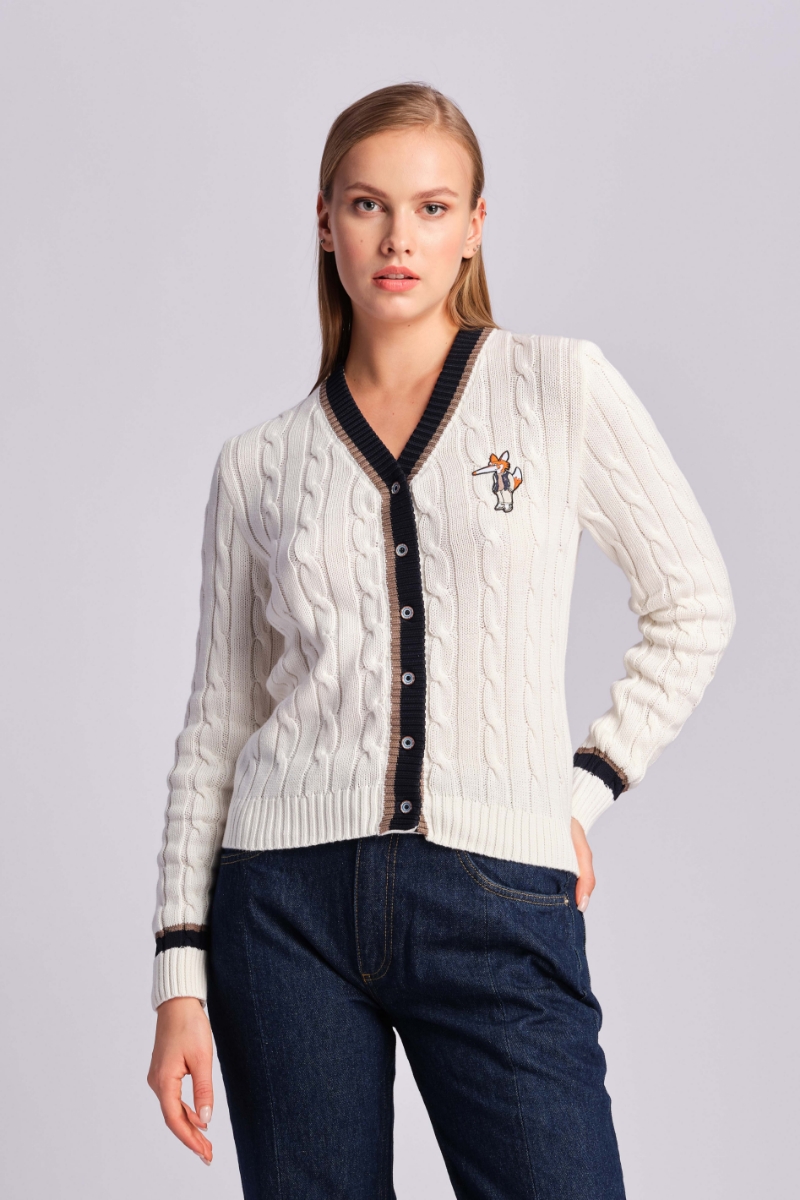 Marshmallow Woman Cardigan 