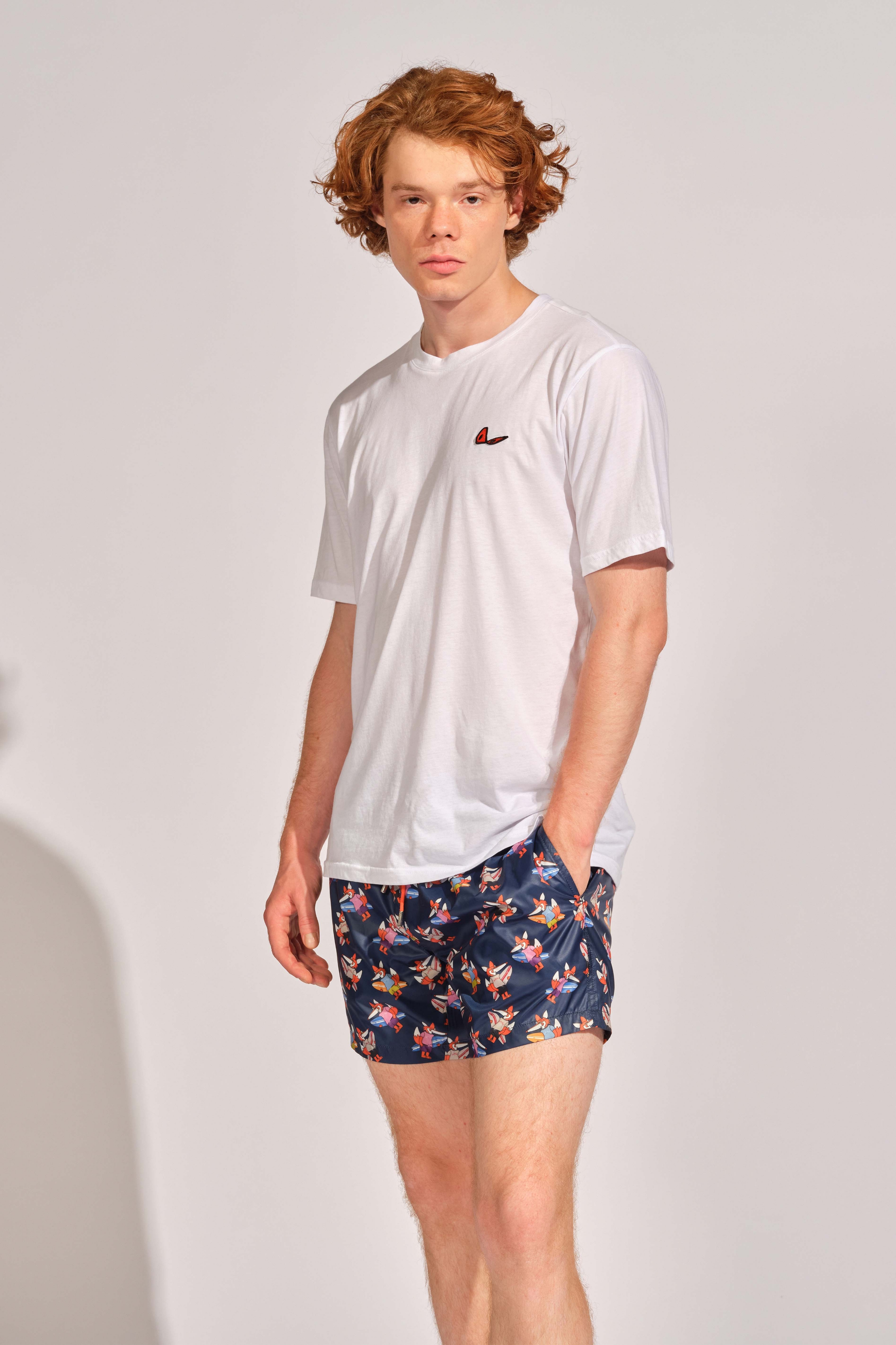 Estate Blue Men Swim Shorts 