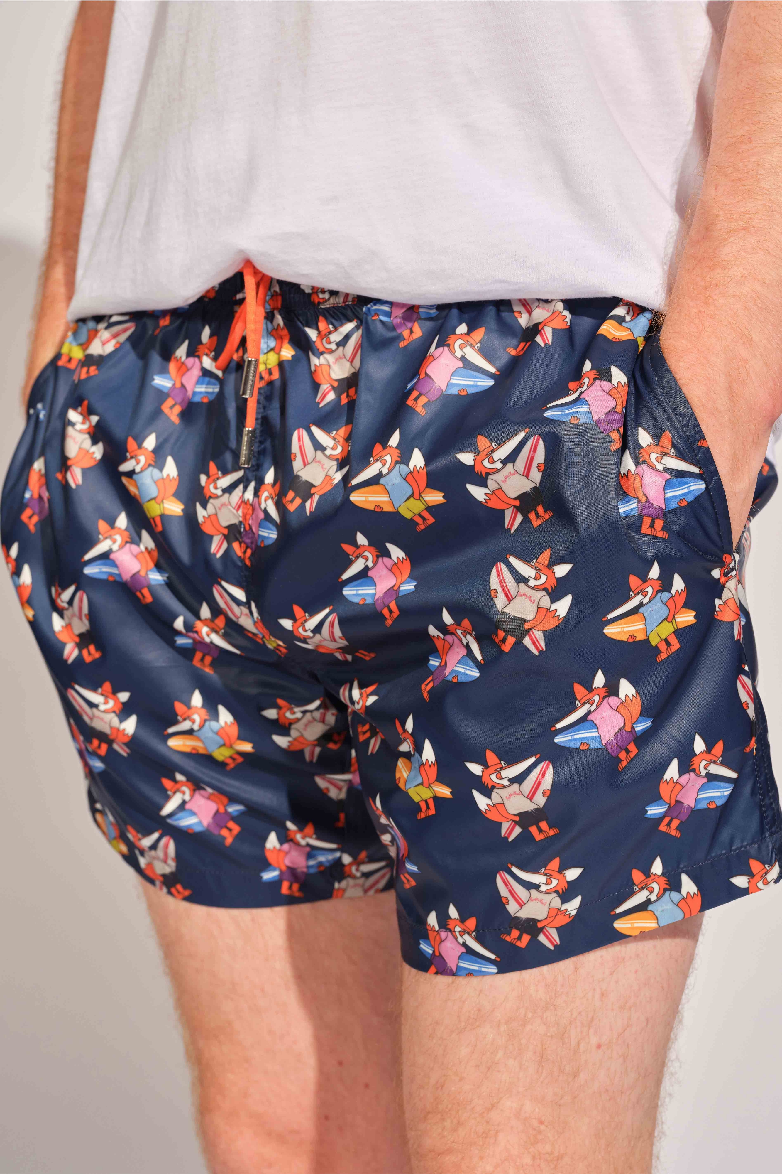 Estate Blue Men Swim Shorts 