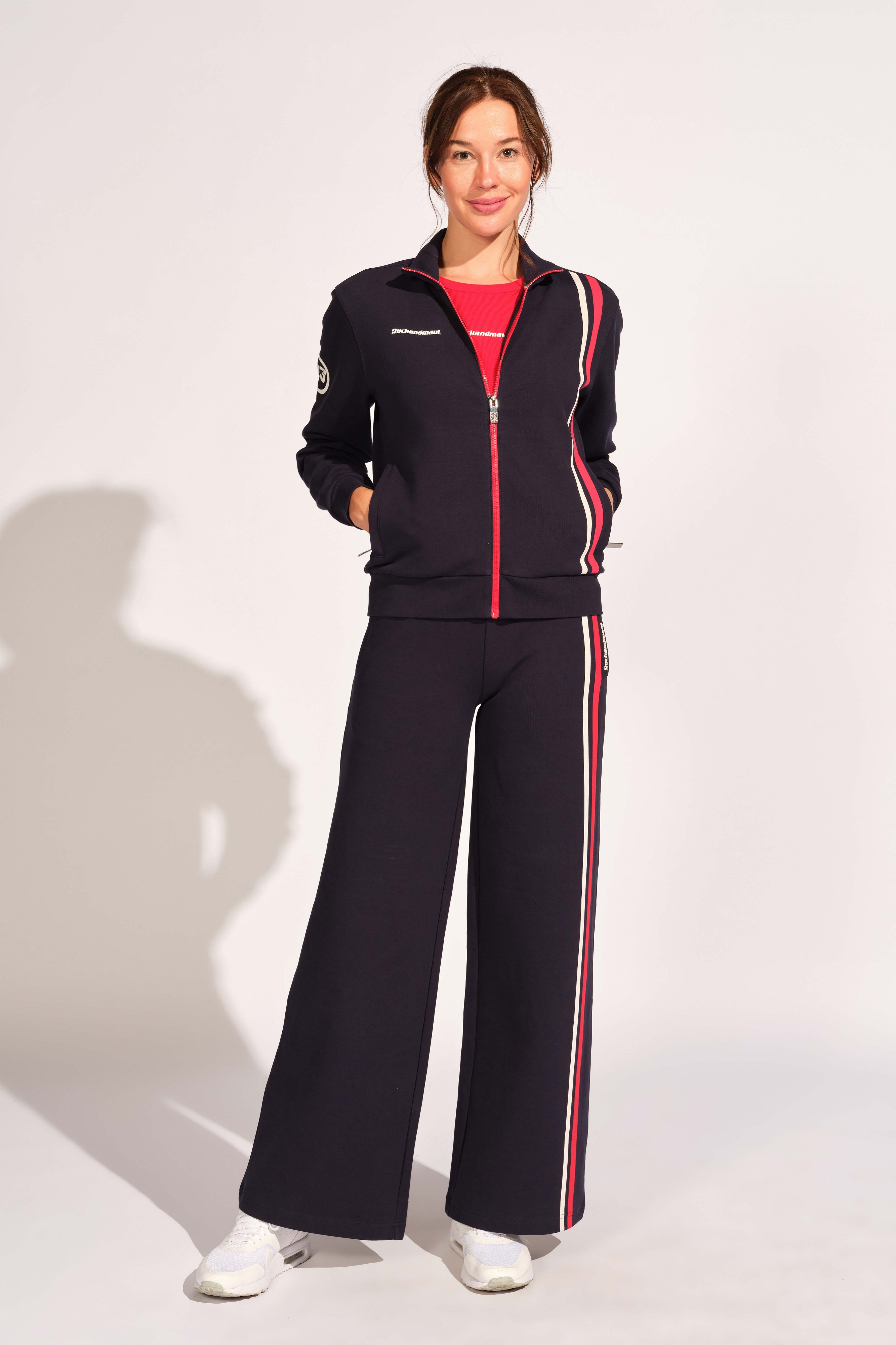 Navy Blue Women Sweatpants 