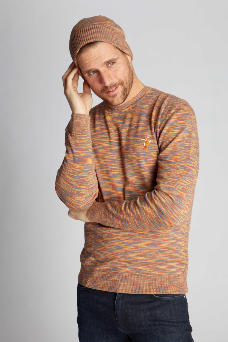 Bernsteinfarben Mann Pullover