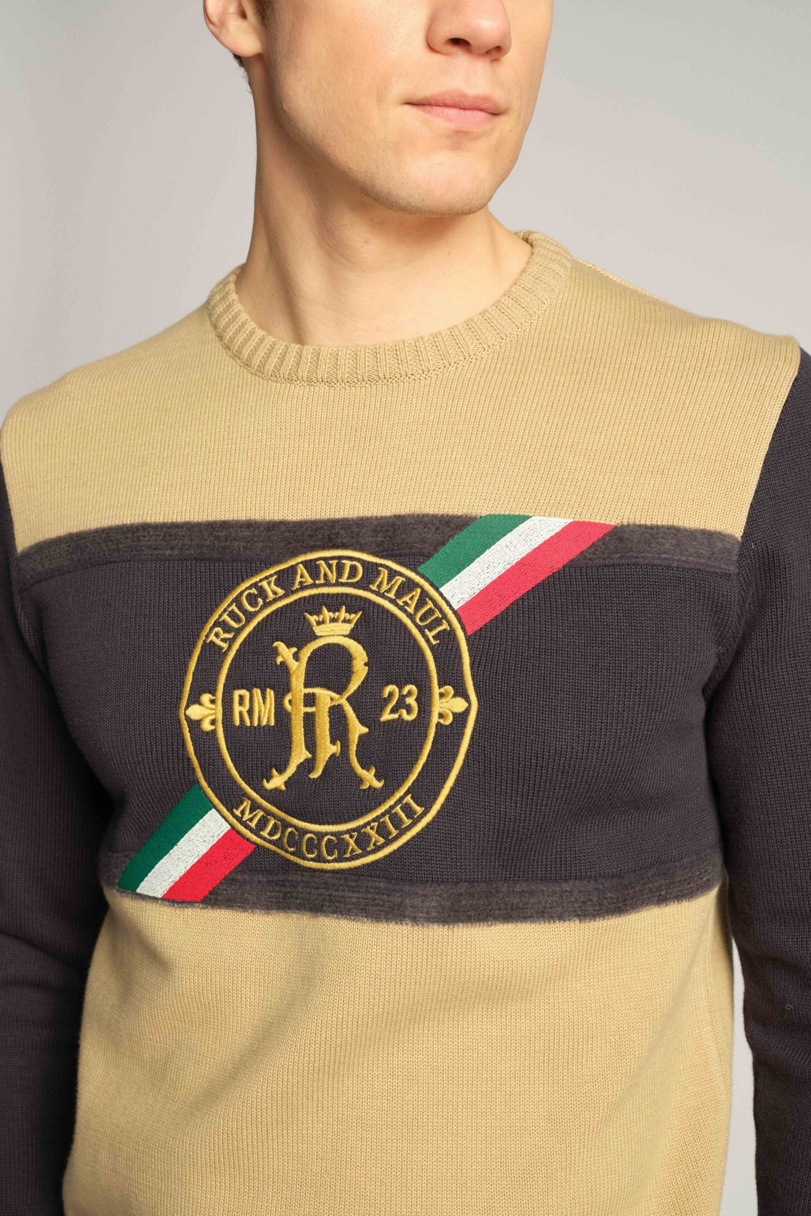 Beige Uomo Pullover