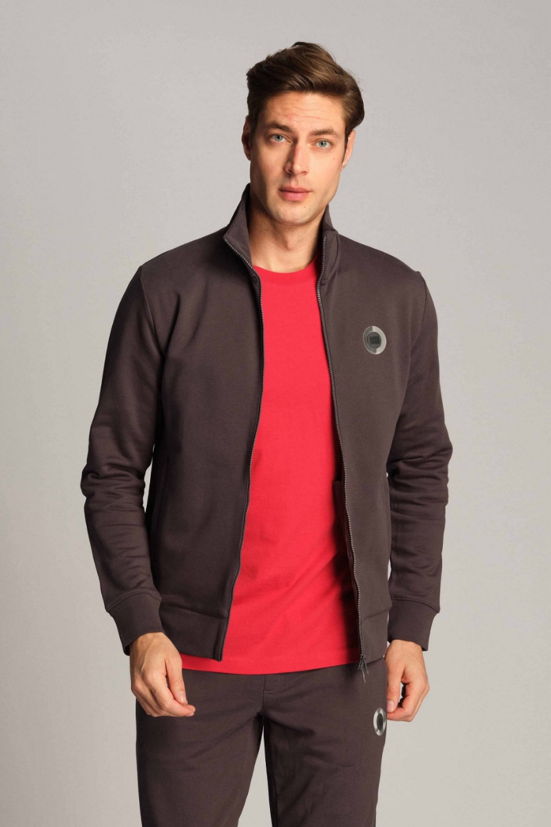 Asphalt Men Sweat Jacket 