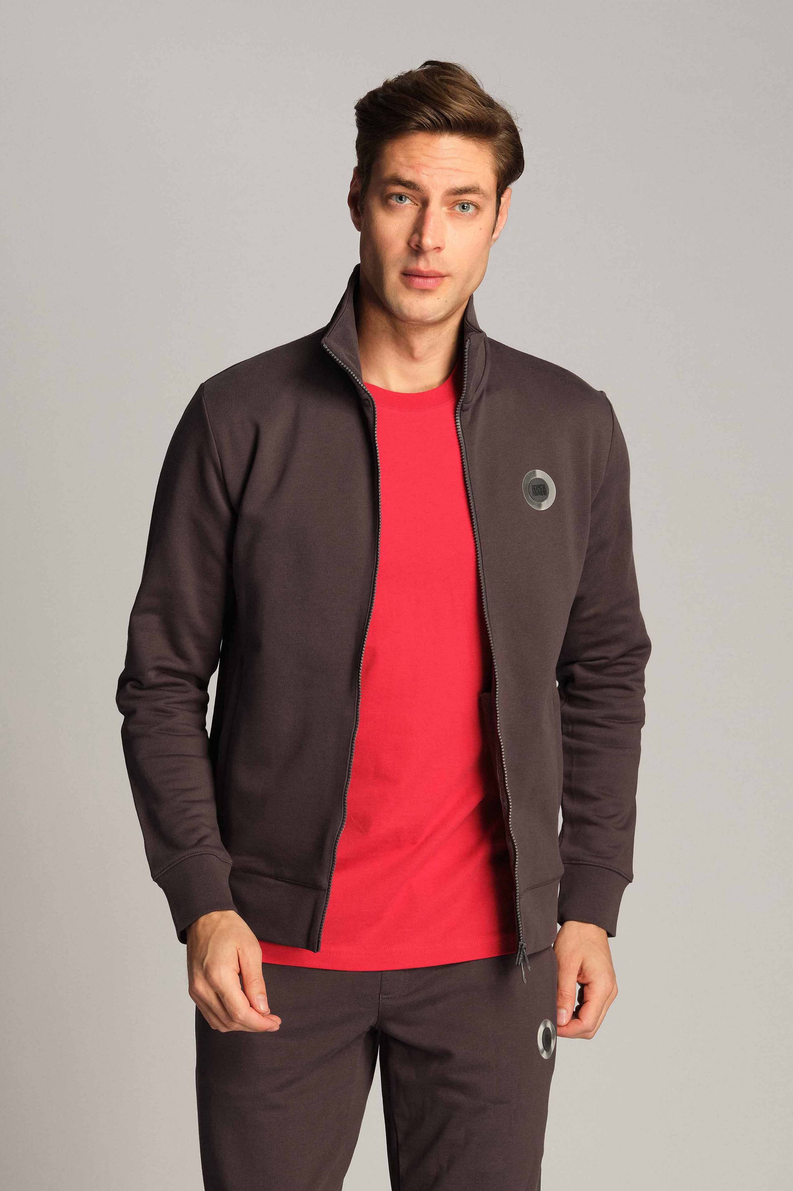 Asphalt Men Sweat Jacket 