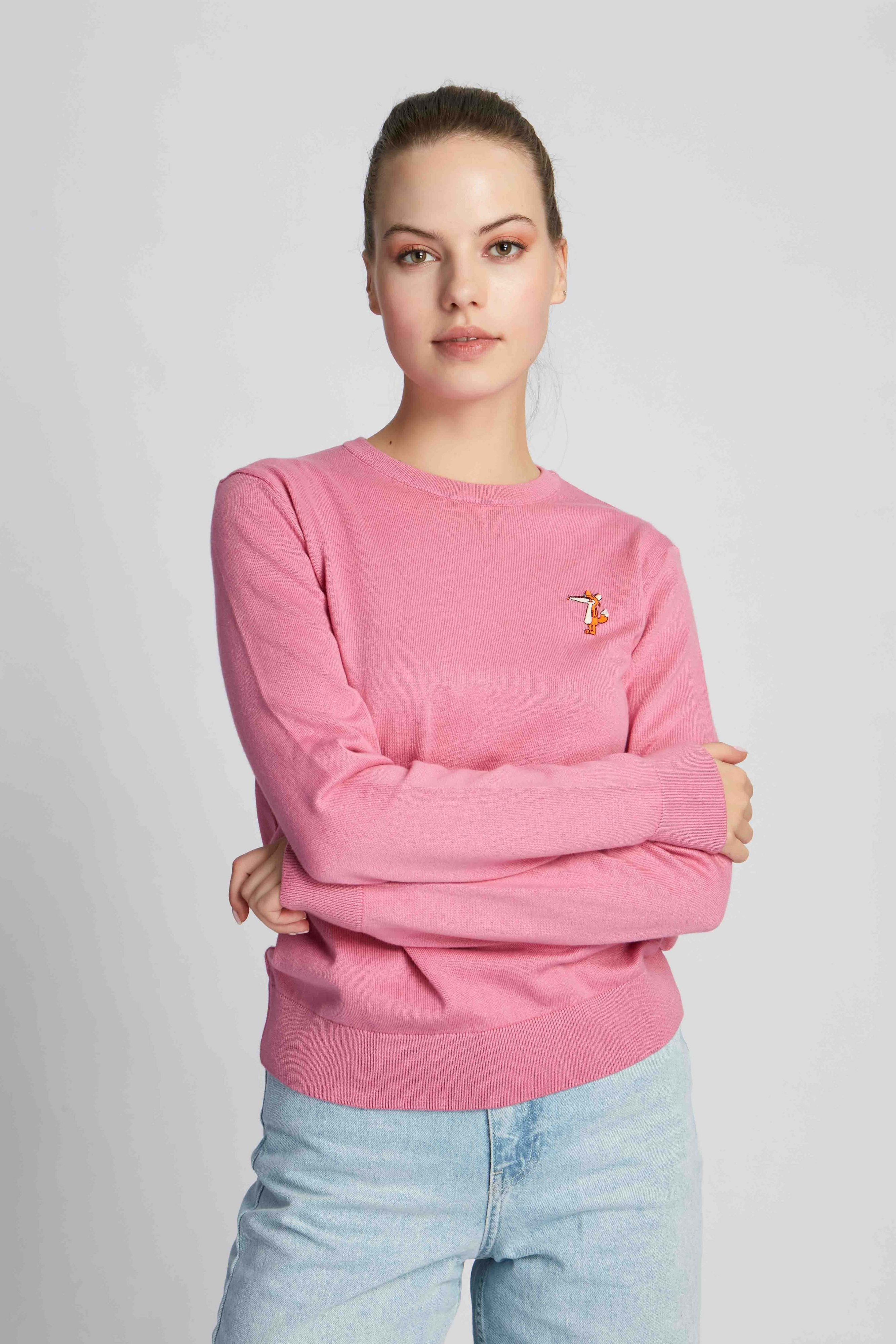 Rosa Frau Pullover