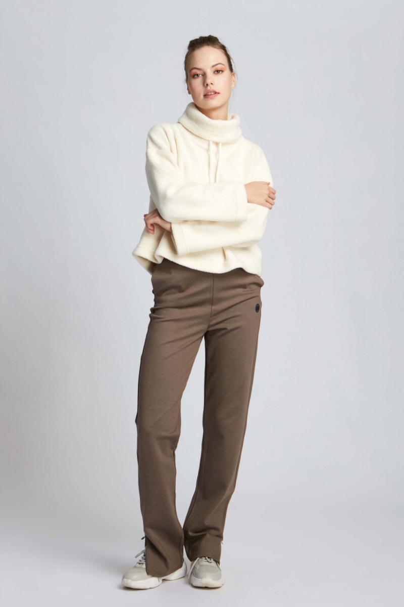 Taupe Women Pants 