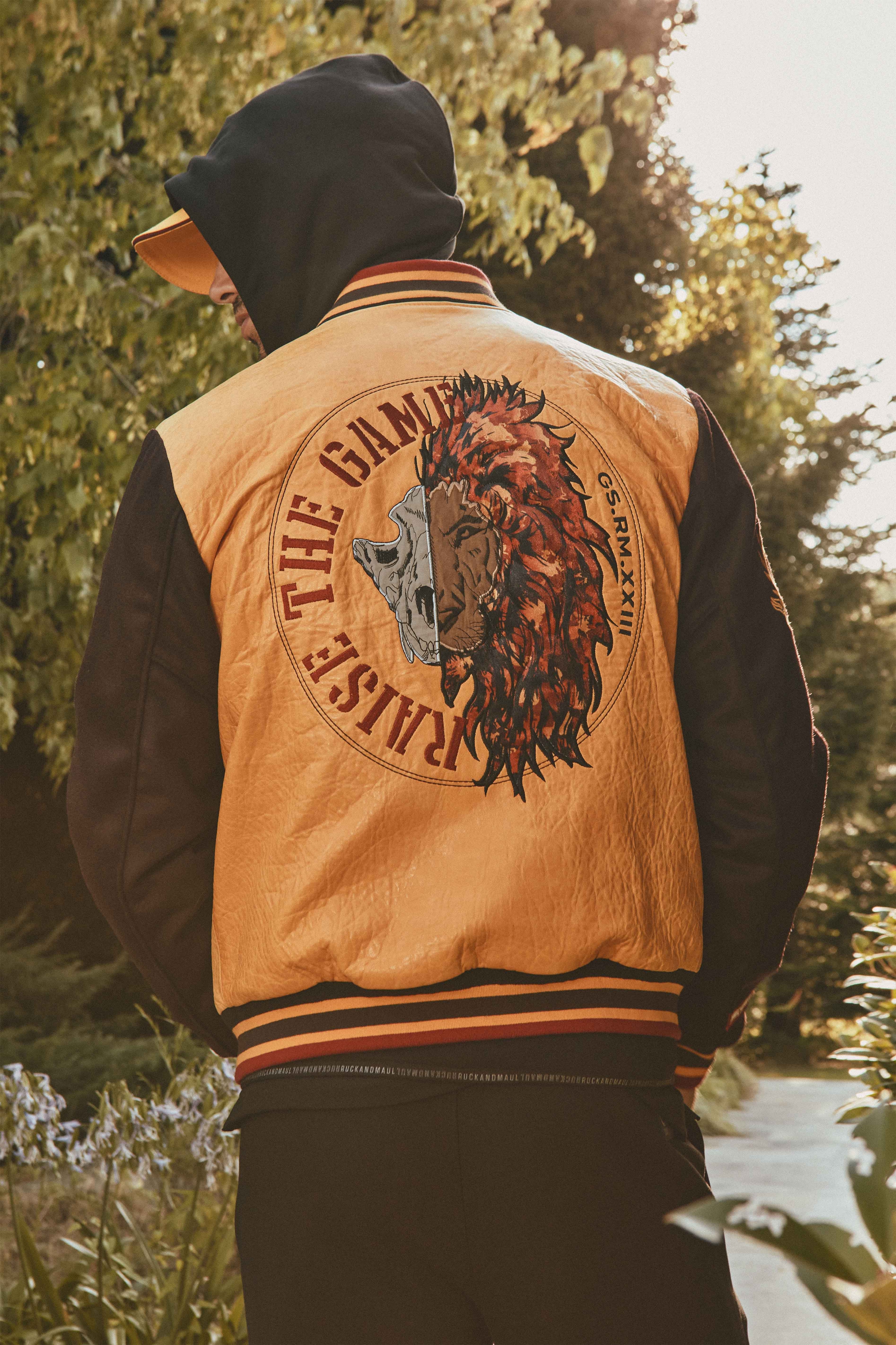 Saffron Men College Jacket 