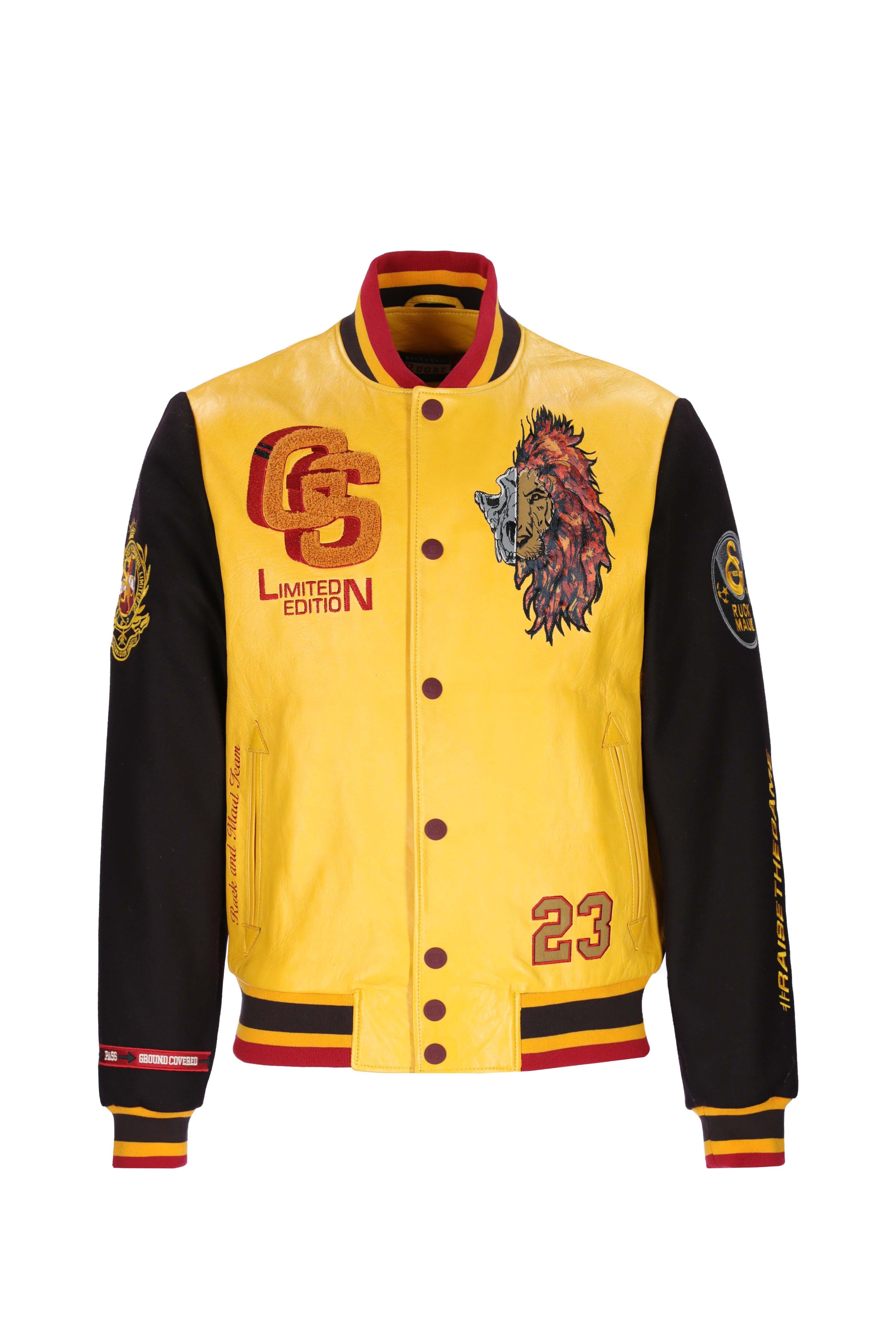 Saffron Men College Jacket 