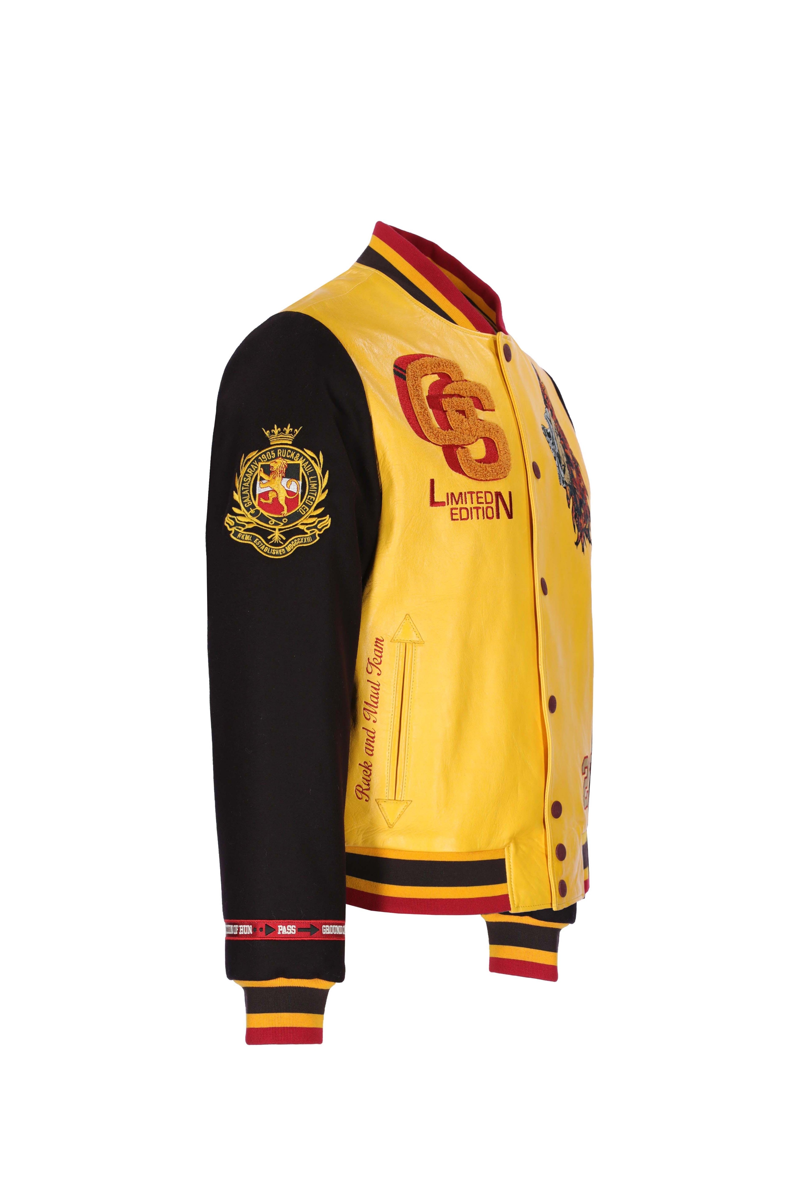 Saffron Men College Jacket 