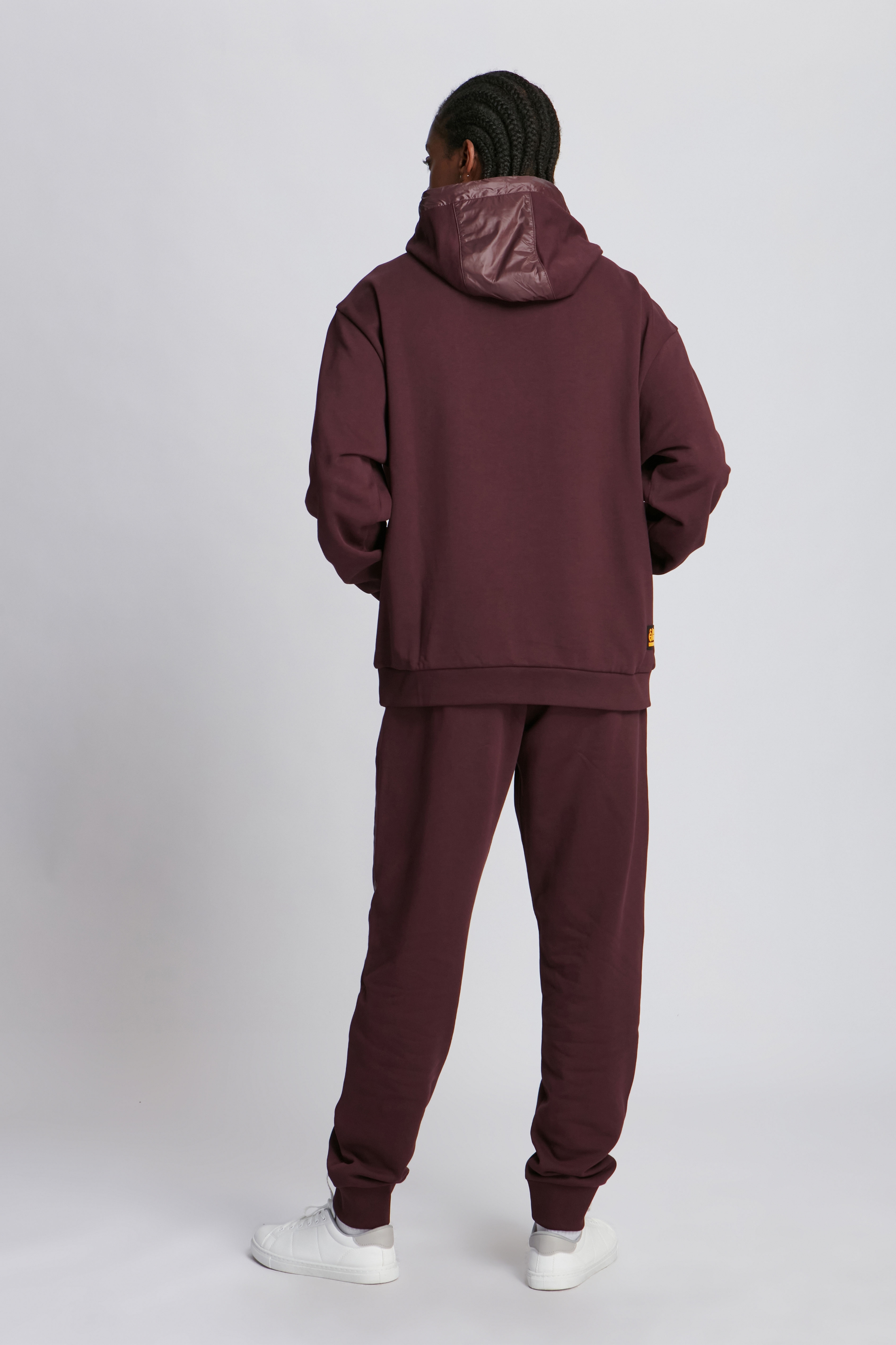 Maroon Men Sweatpants 