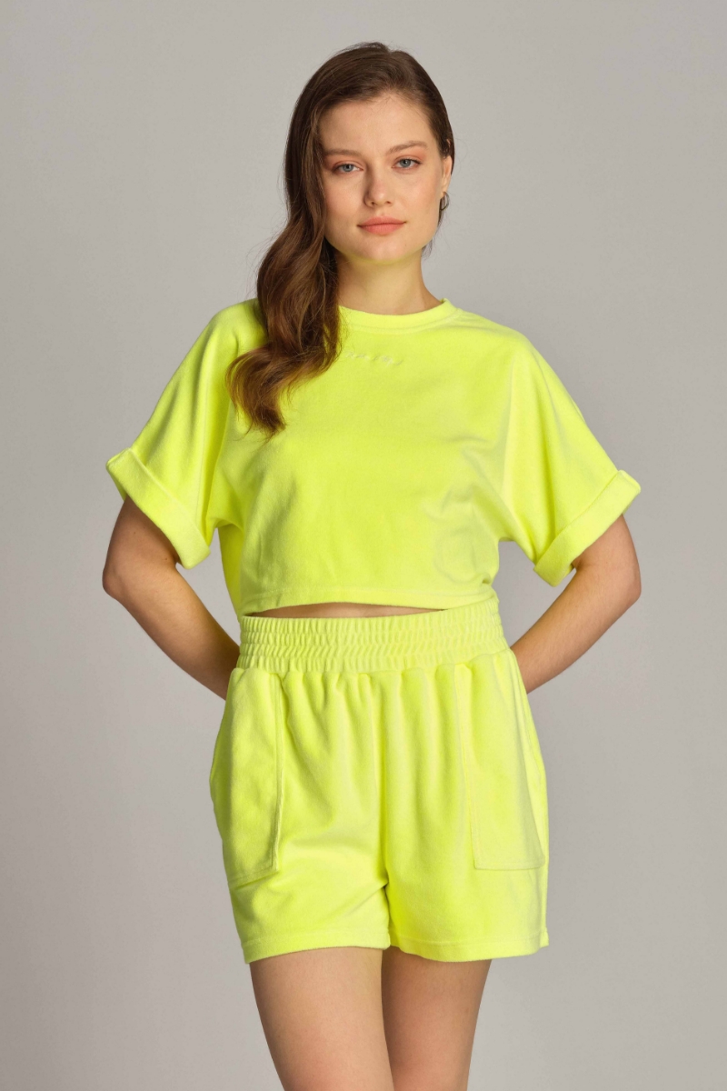 Verde Donna Shorts