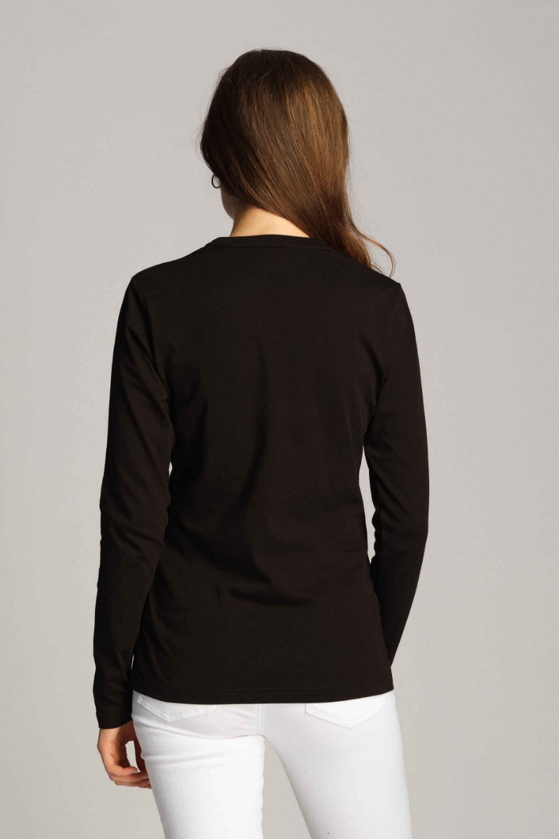 Nero Women Long Sleeve T-shirt 